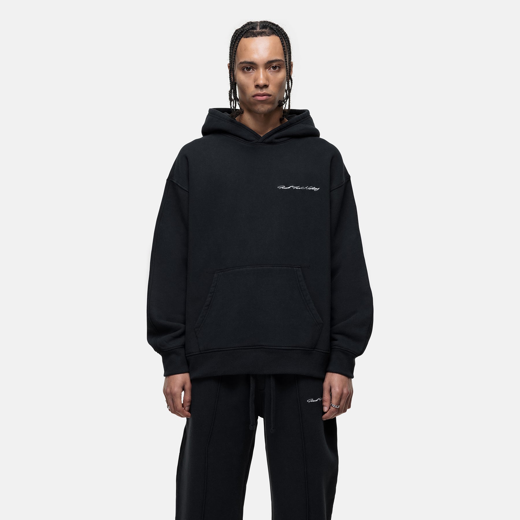 Scribble Washed Hoodie