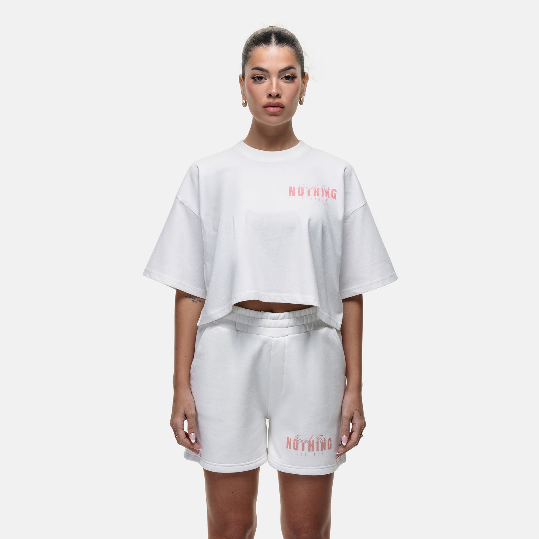 Washed Off White Butterfly T-shirt