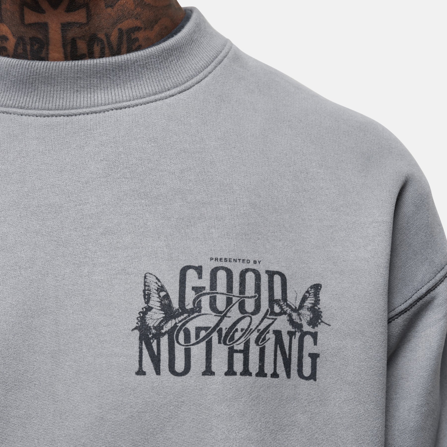 Dakota Butterfly Grey Sweatshirt