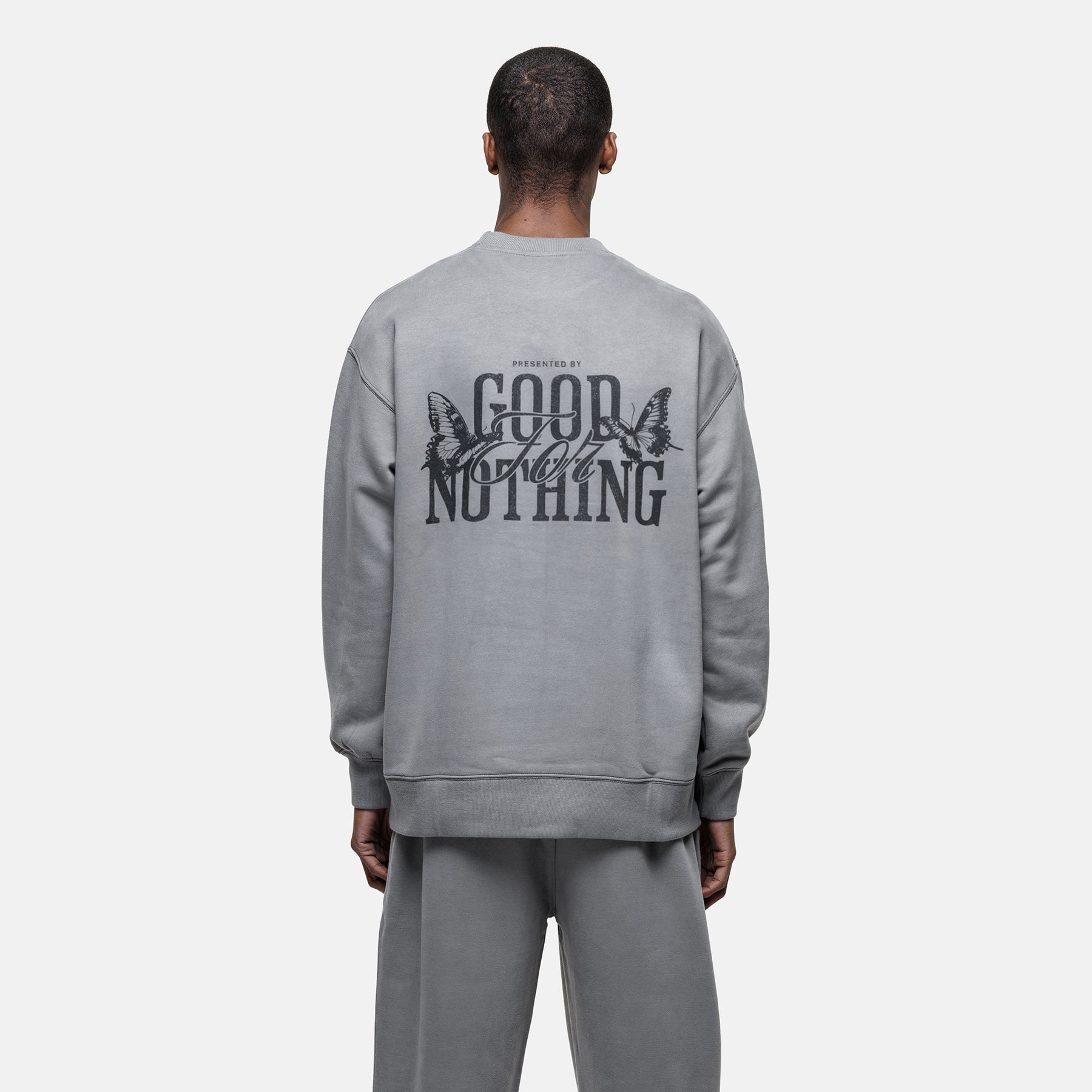 Dakota Butterfly Grey Sweatshirt
