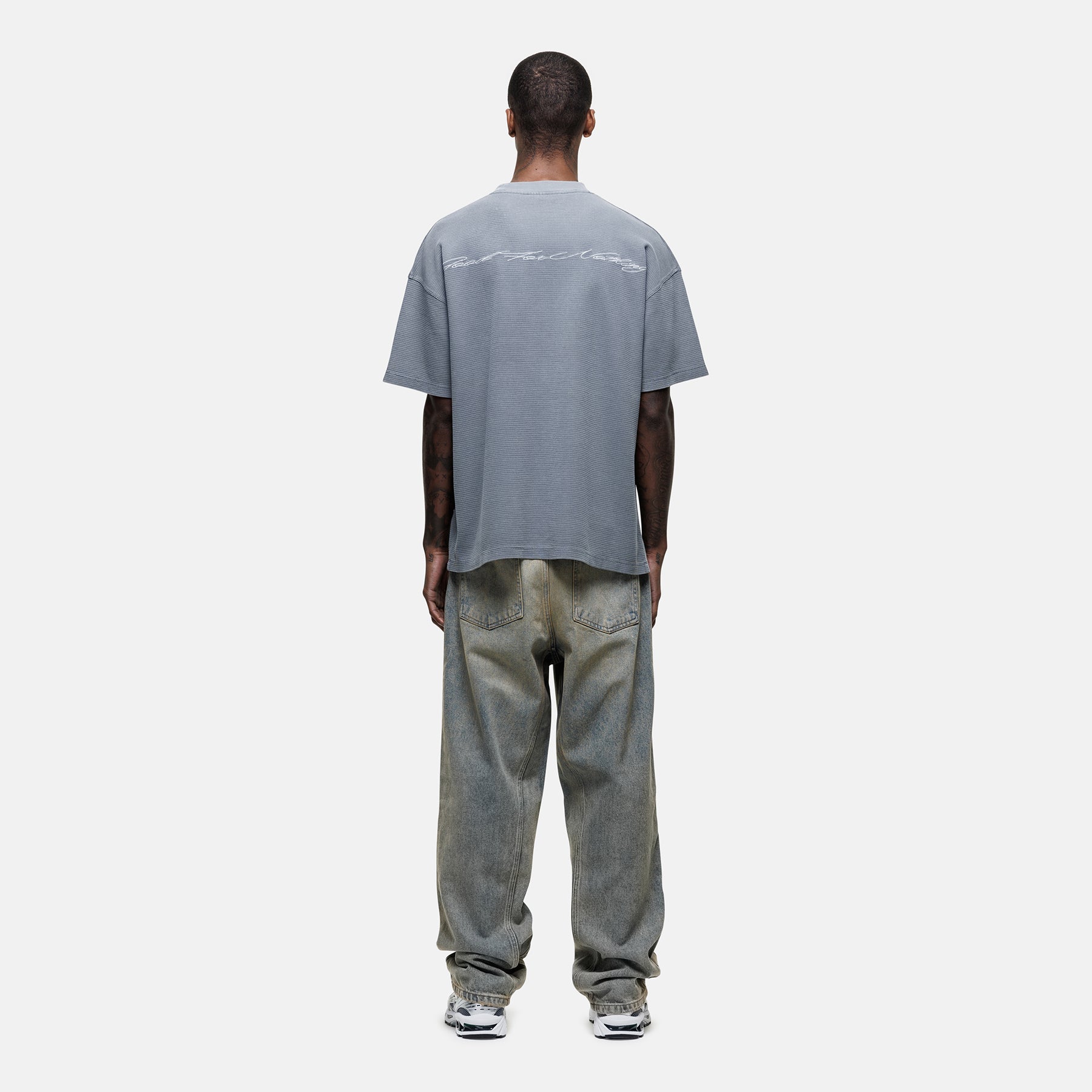 Scribble Waffle Grey T-shirt