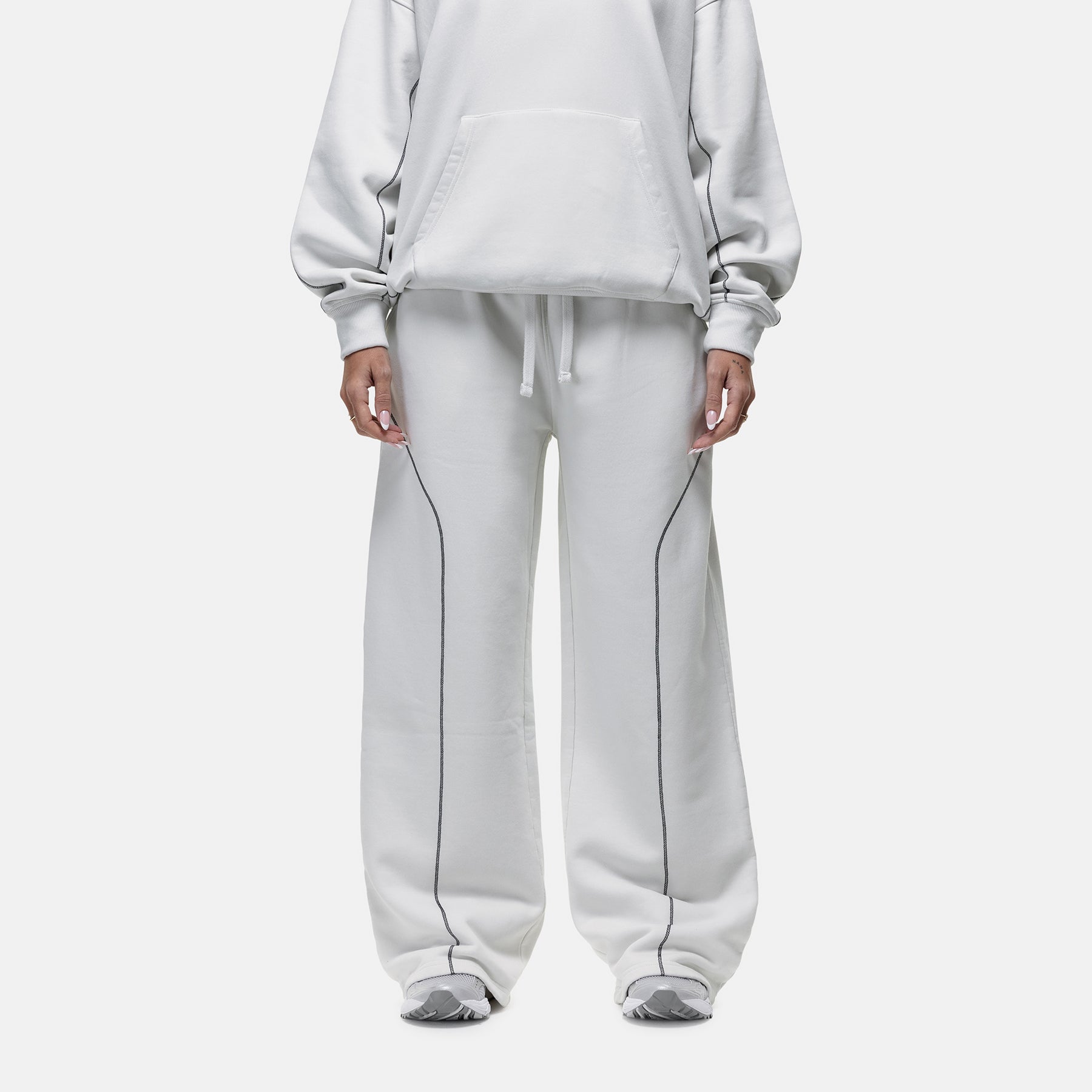 Overlock Vintage White Sweatpant