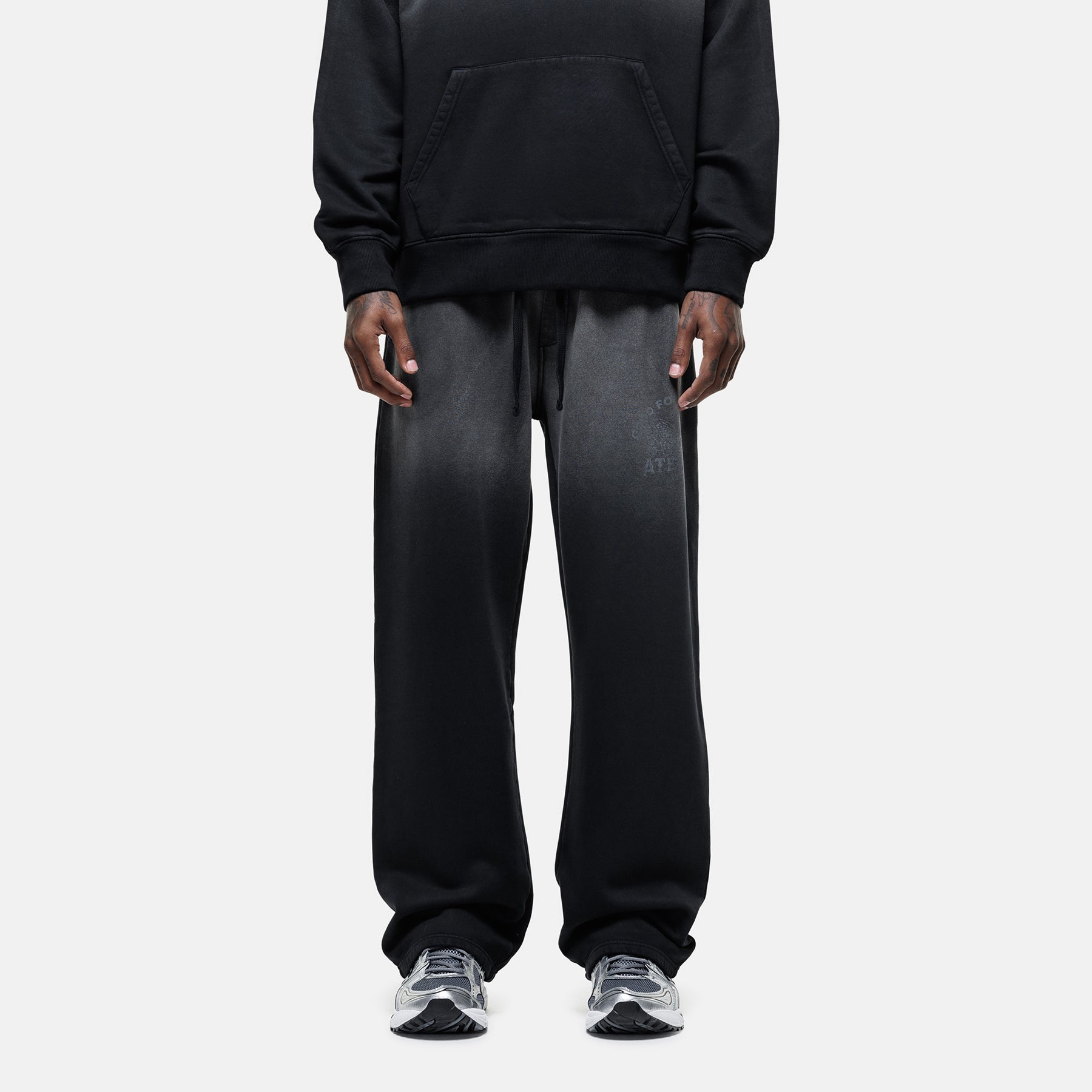 Vintage 1986 Faded Black Sweatpants – GOODFORNOTHING®