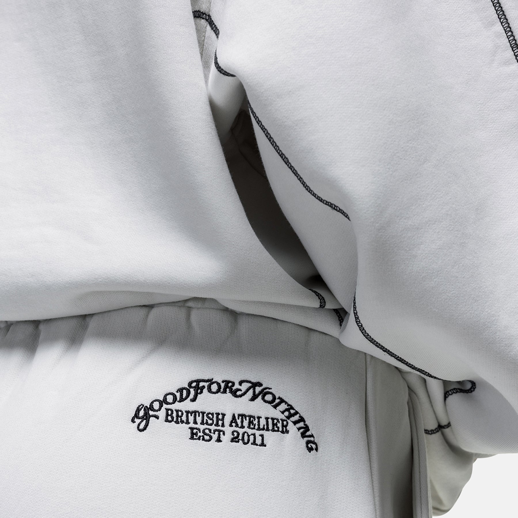 Overlock Vintage White Sweatpant