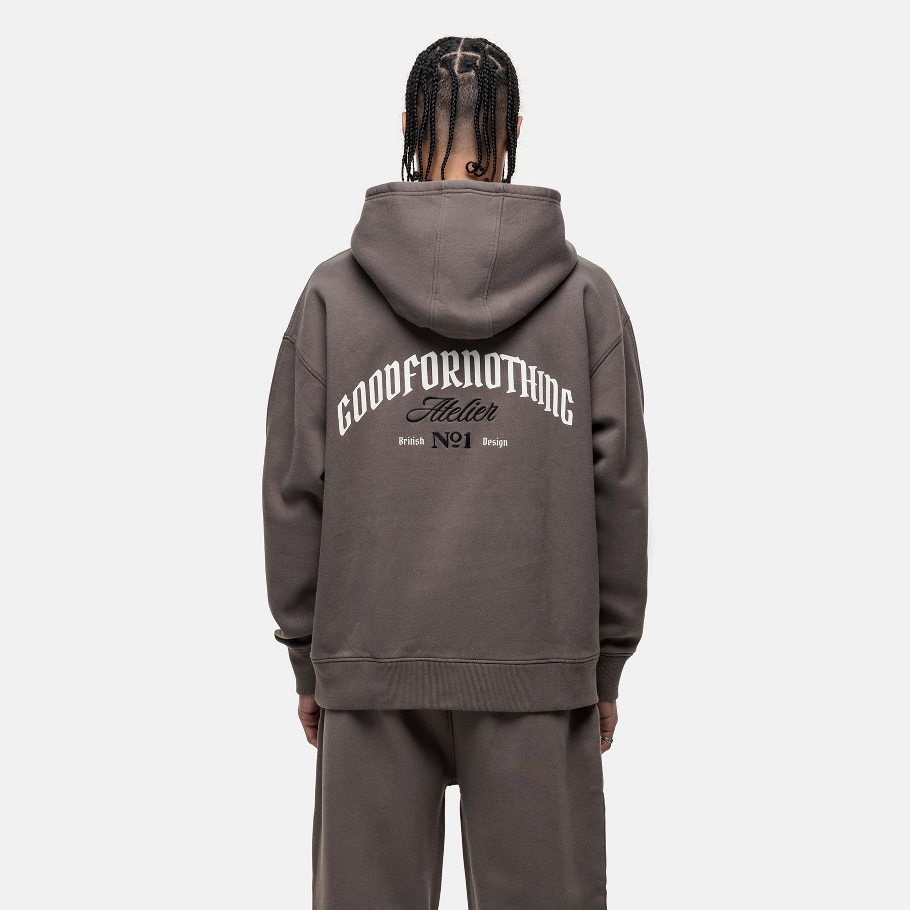 Antiquity Washed Taupe Hoodie