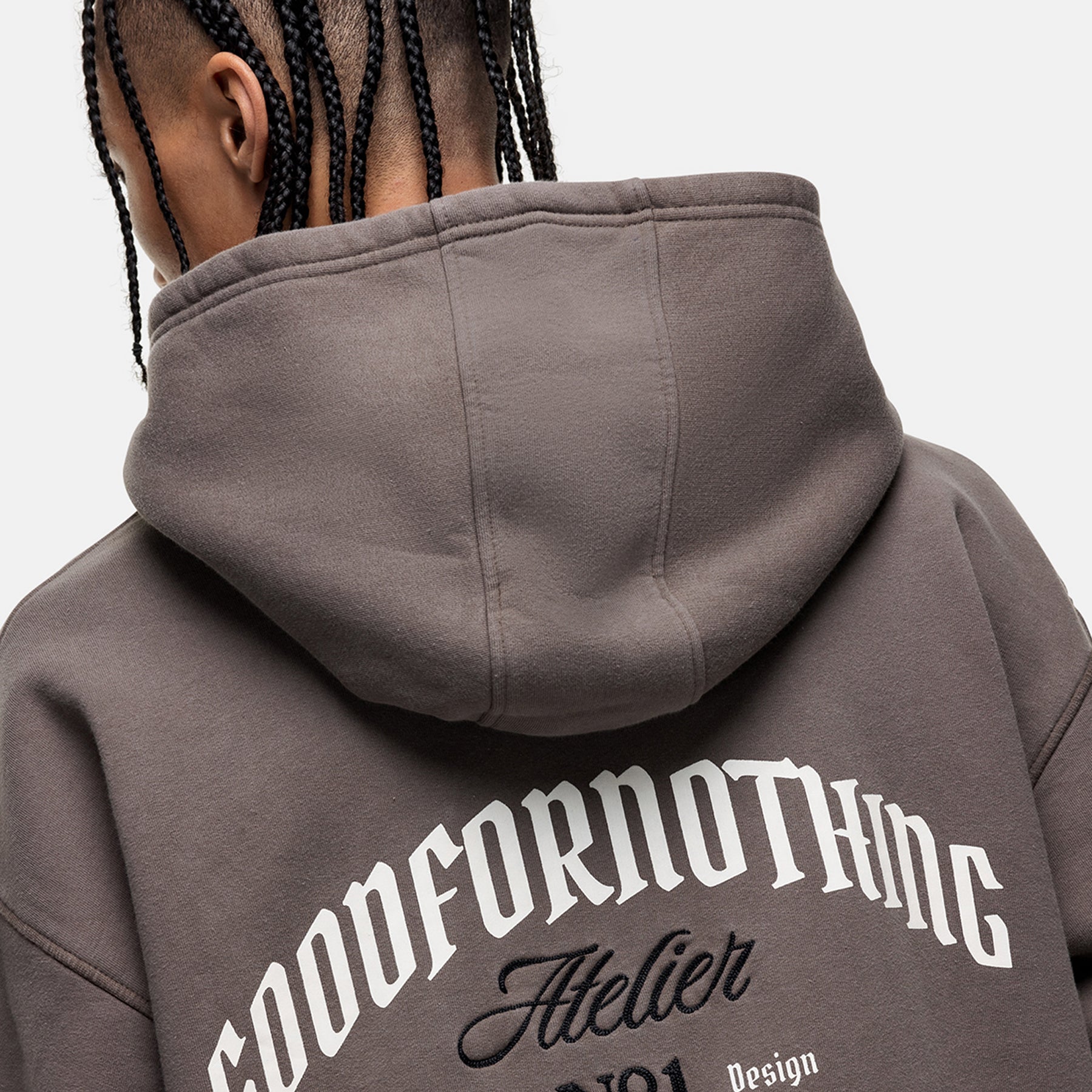 Antiquity Washed Taupe Hoodie