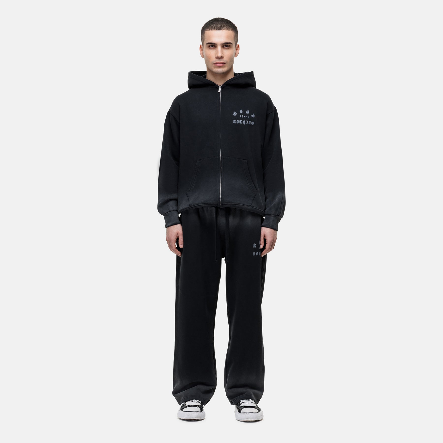 California Washed Black Sweatpants