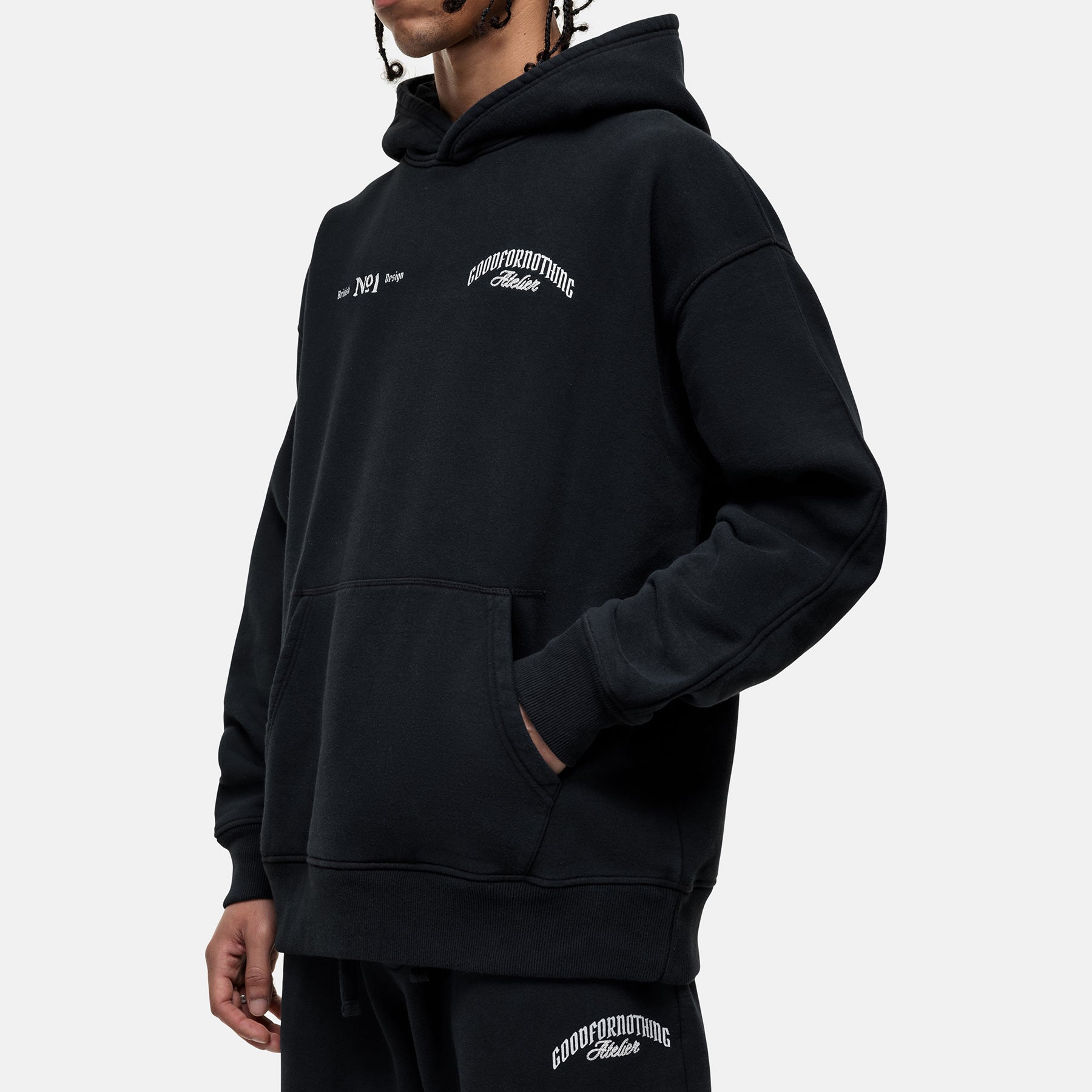 Antiquity Black Hoodie