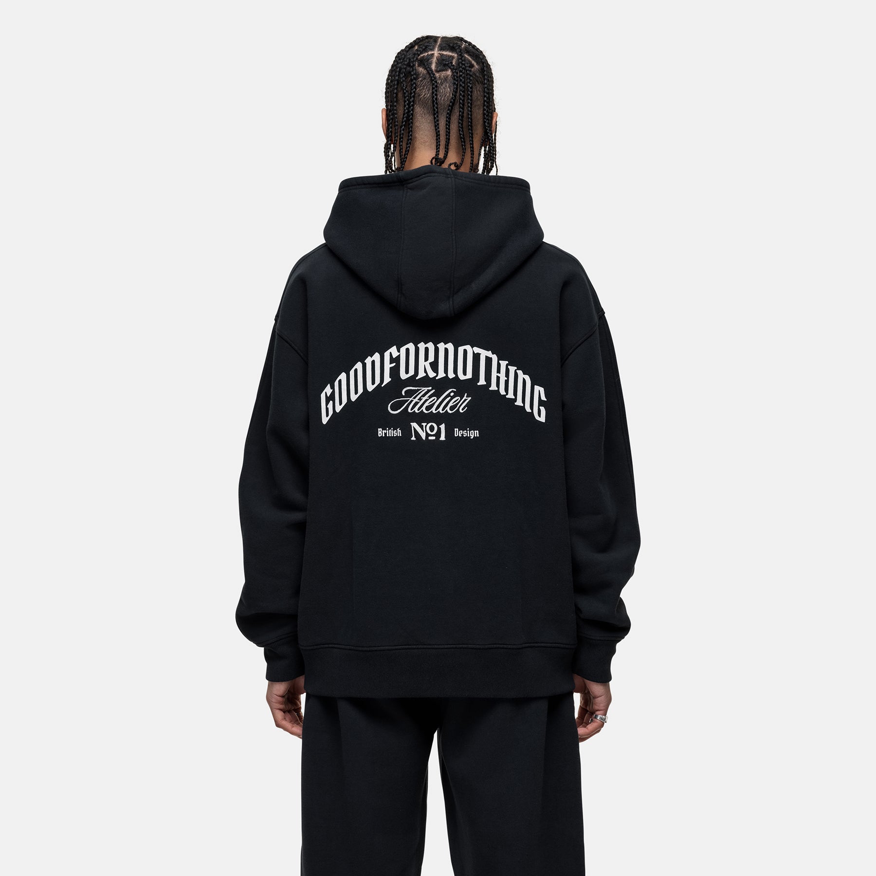 Antiquity Black Hoodie
