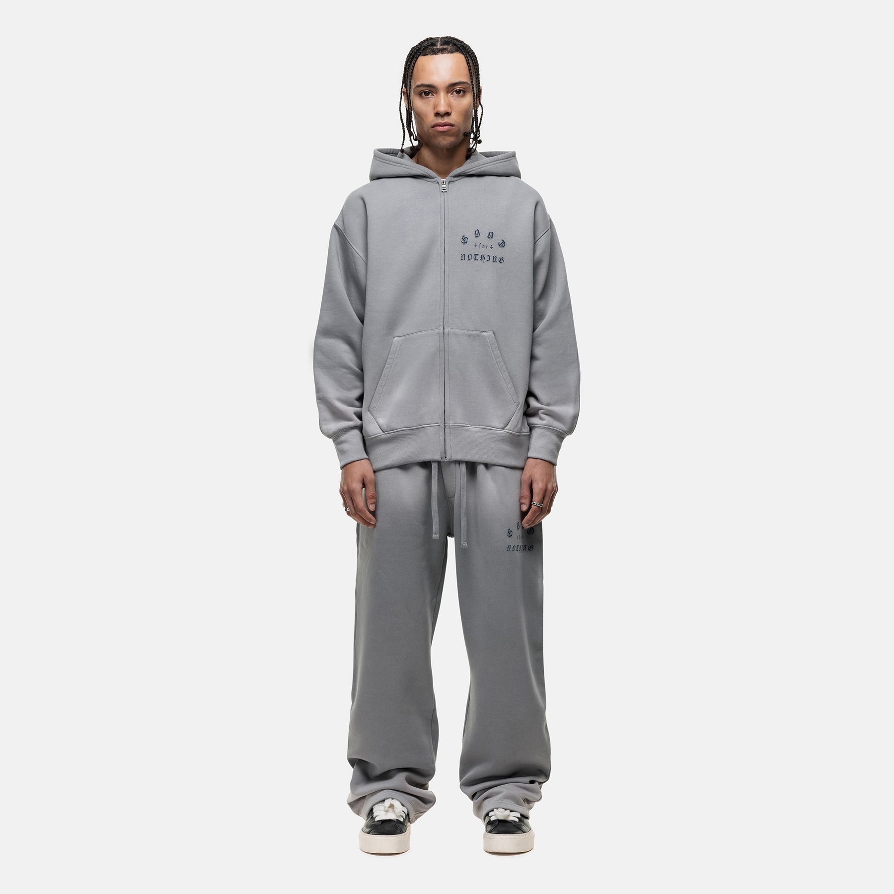 California Washed Grey Sweatpants