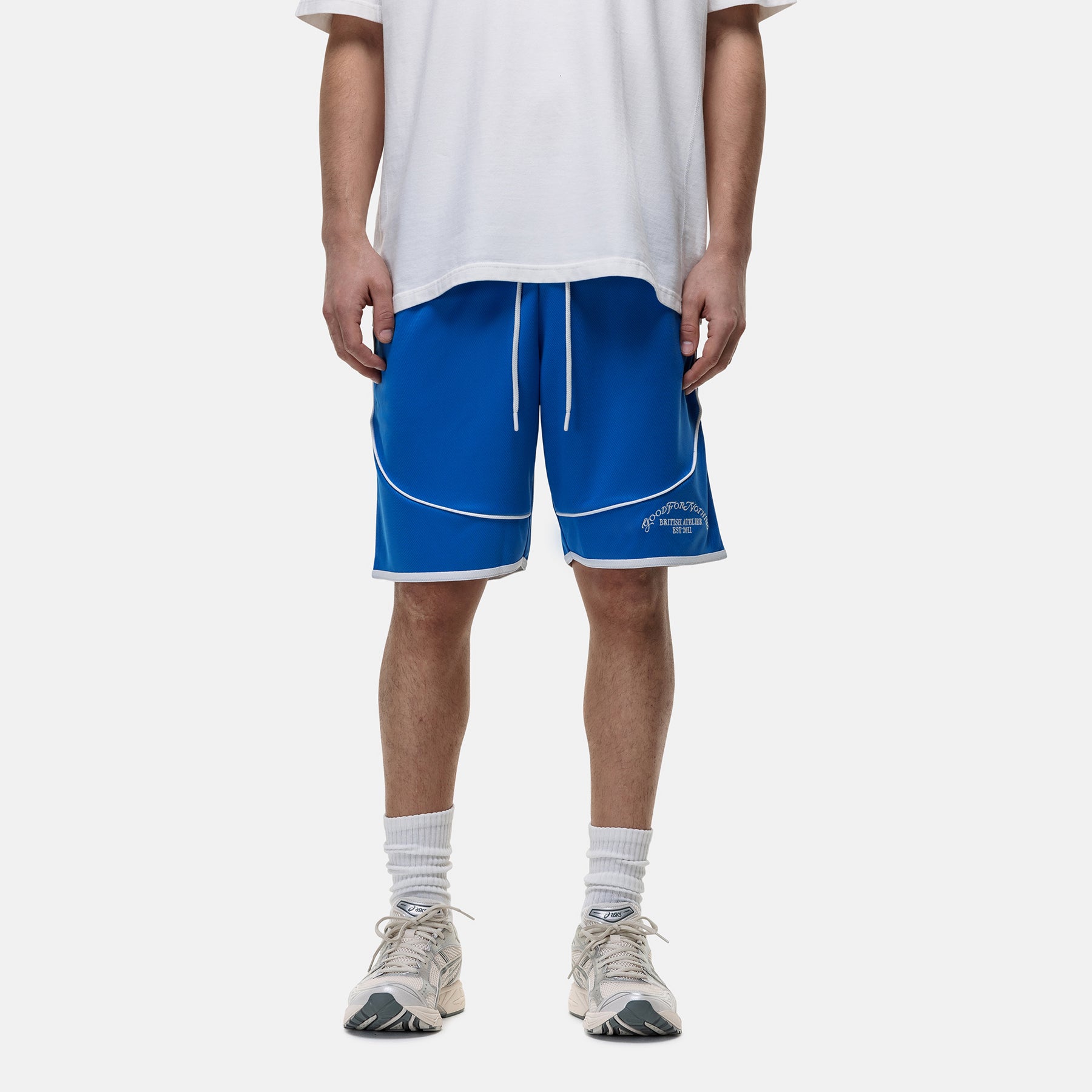 Atelier Mesh Blue Shorts