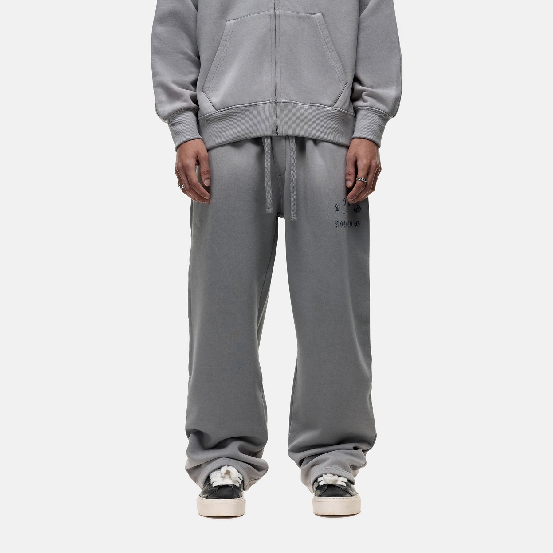California Washed Grey Sweatpants