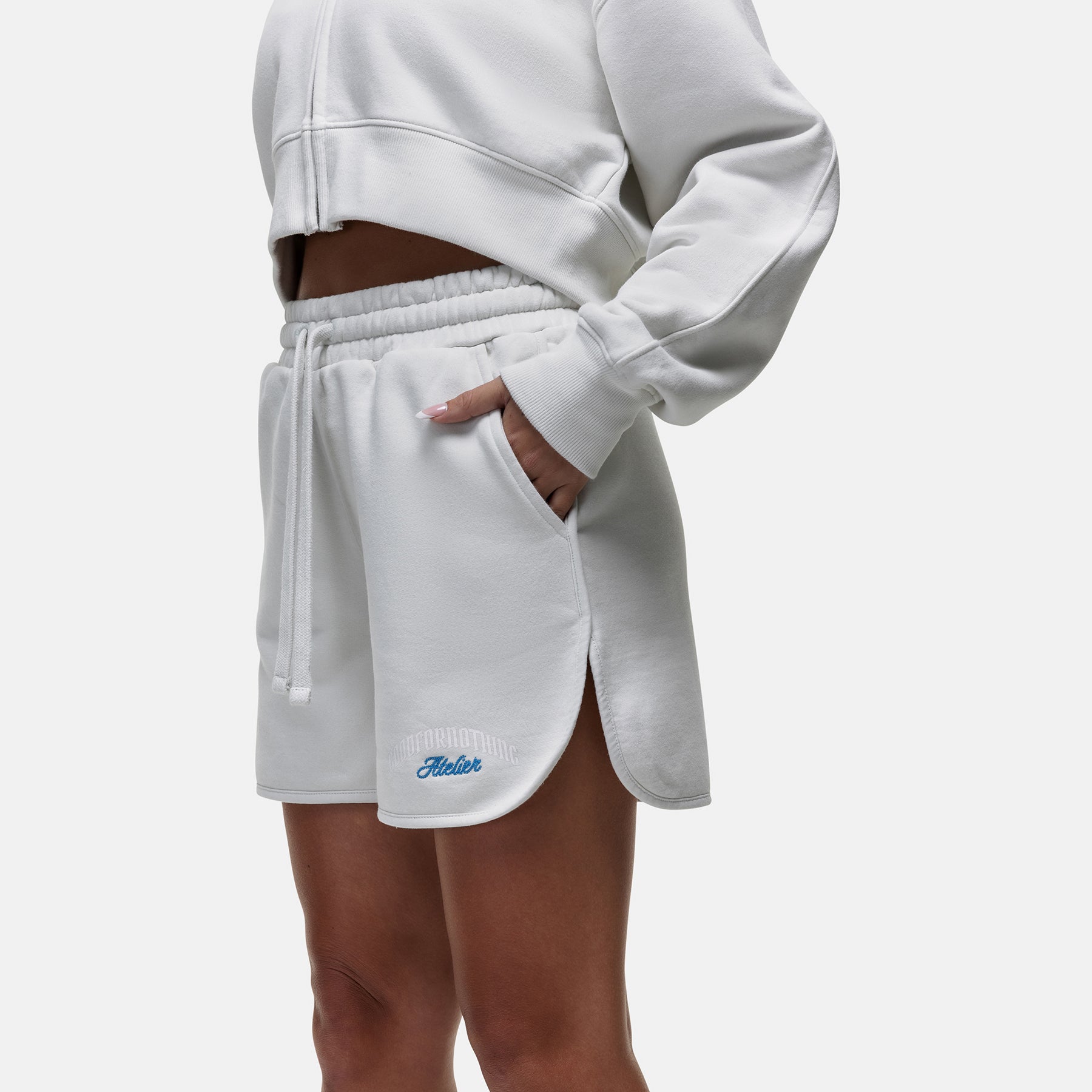 Antiquity White Shorts