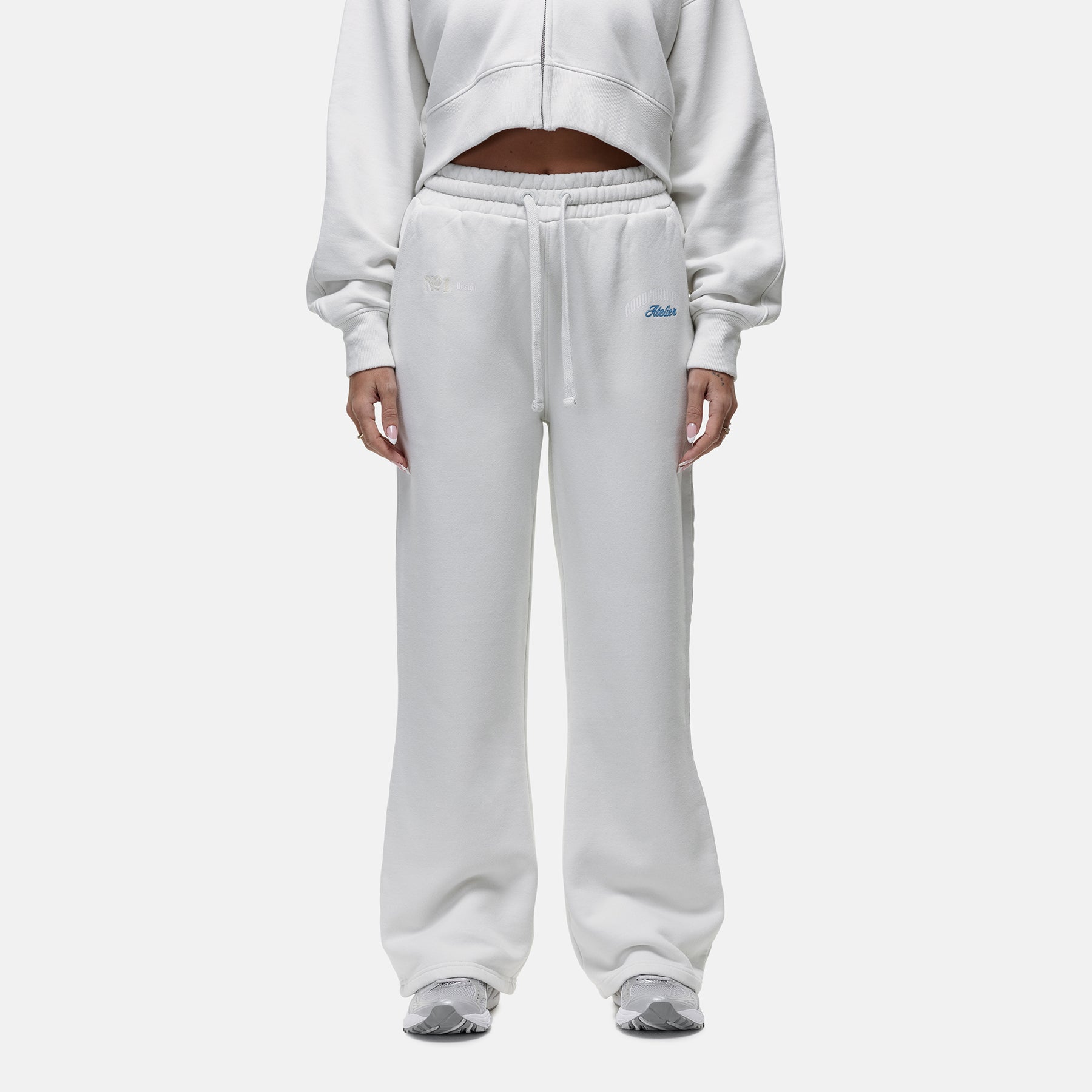 Antiquity Vintage White Baggy Jogger