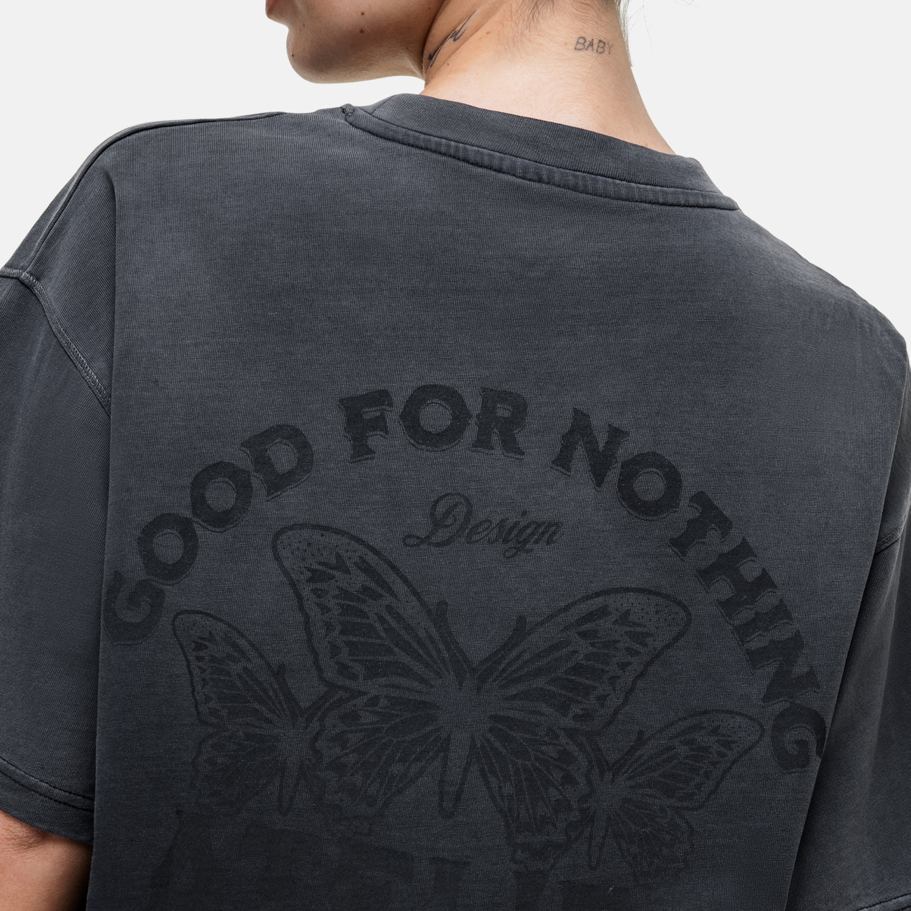 Vintage 1986 Faded Black T-shirt