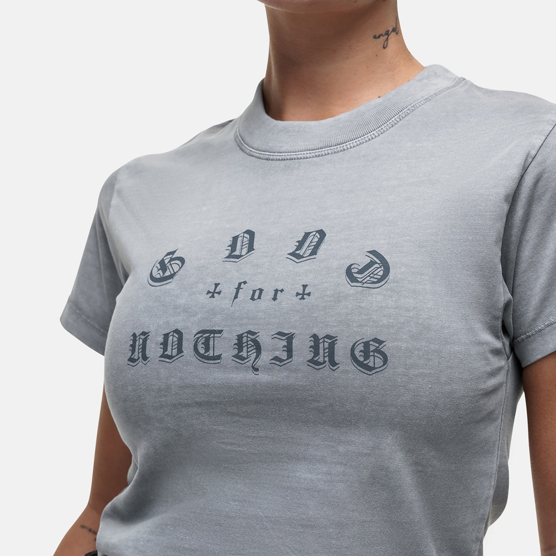 California Washed Grey Baby T-shirt