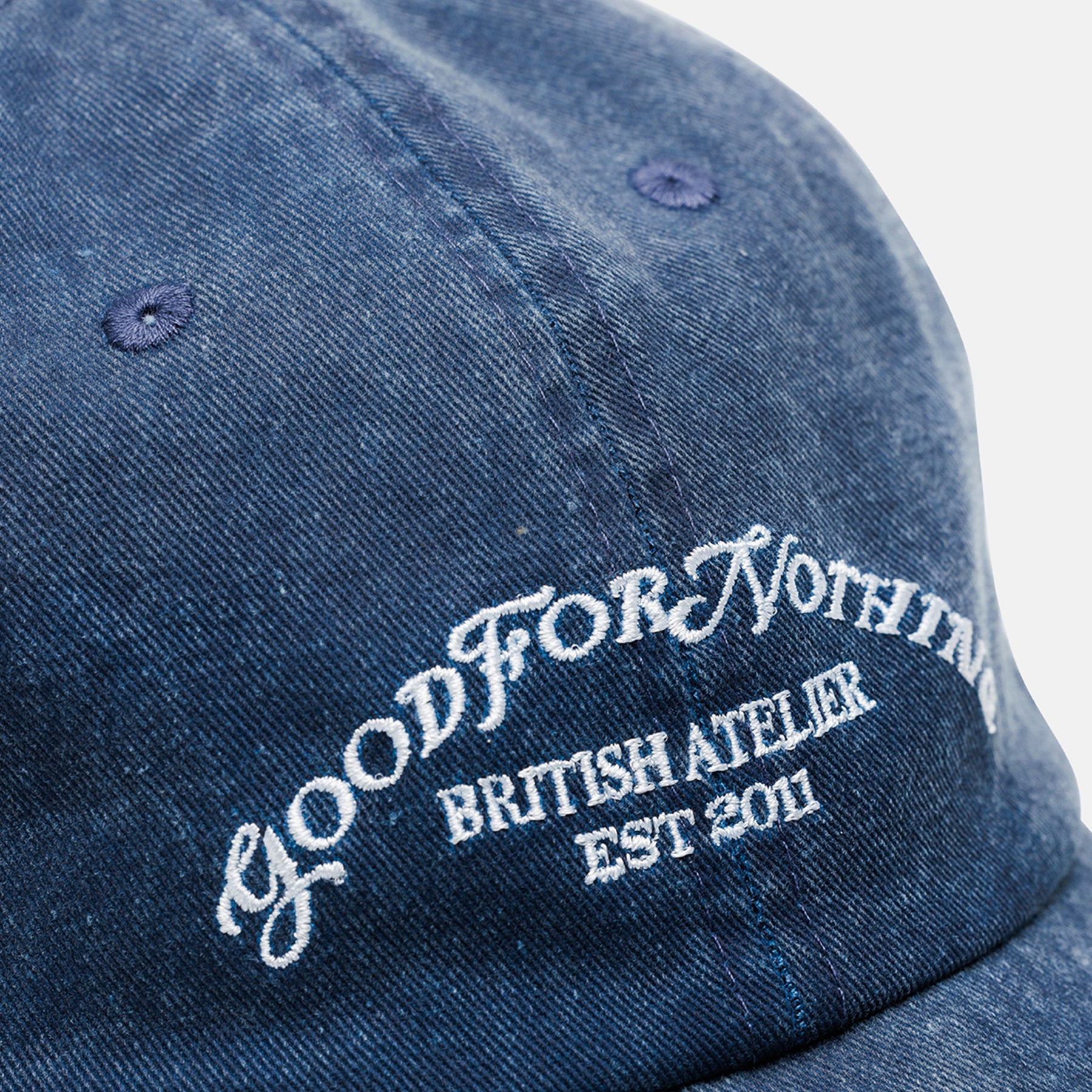 Atelier Washed Navy Cap