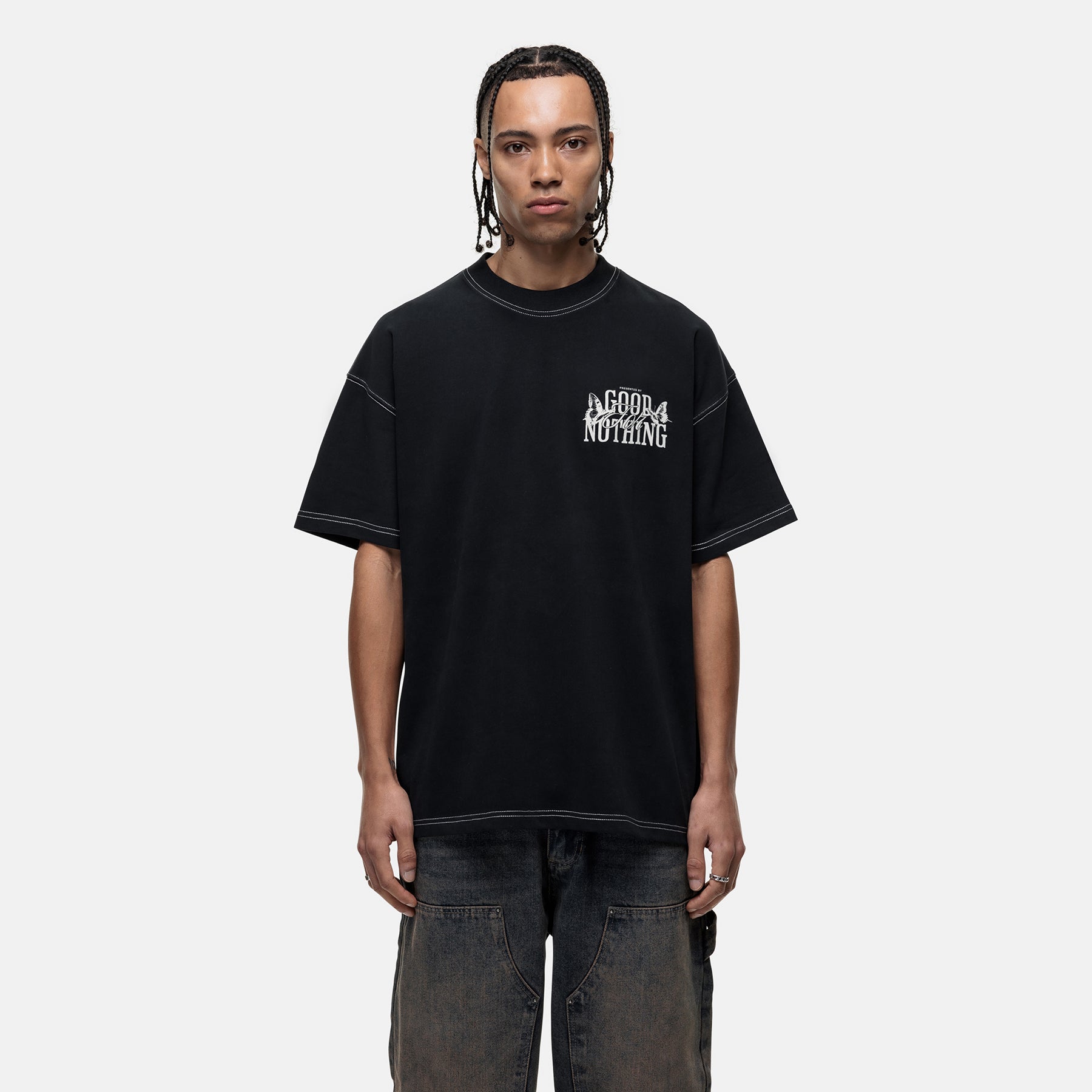 Dakota Butterfly Black T-shirt