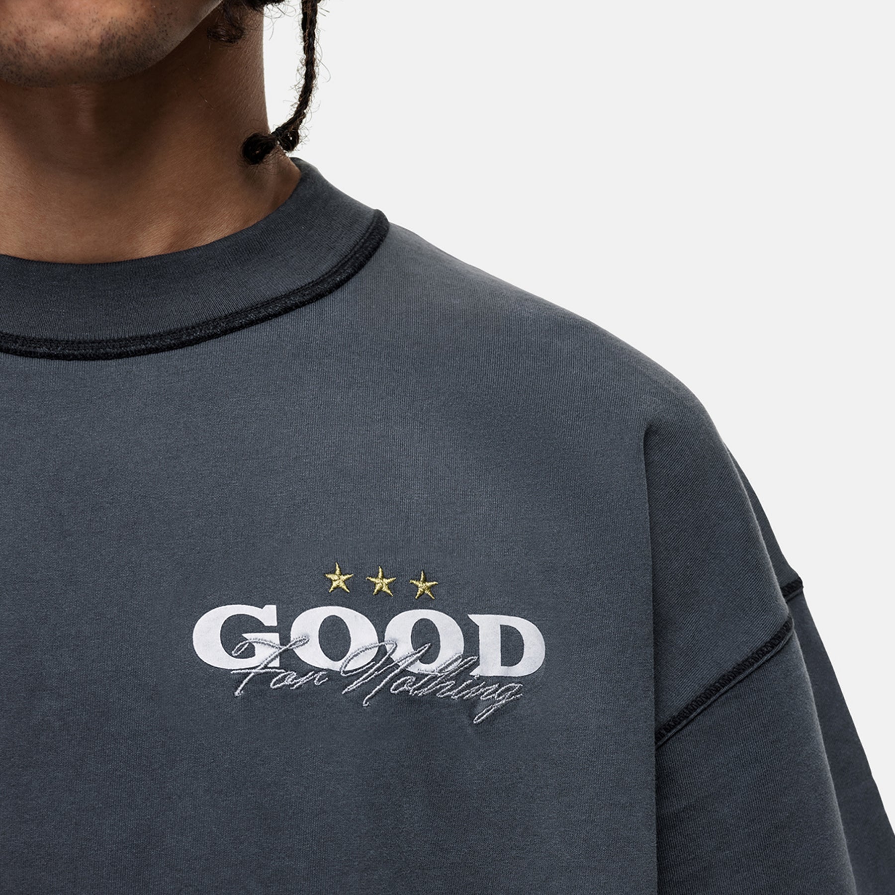 Alaska Gradient Black T-shirt