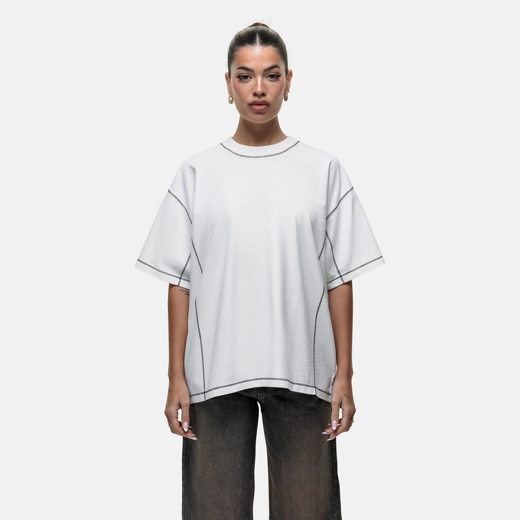 Overlock Vintage White T-shirt