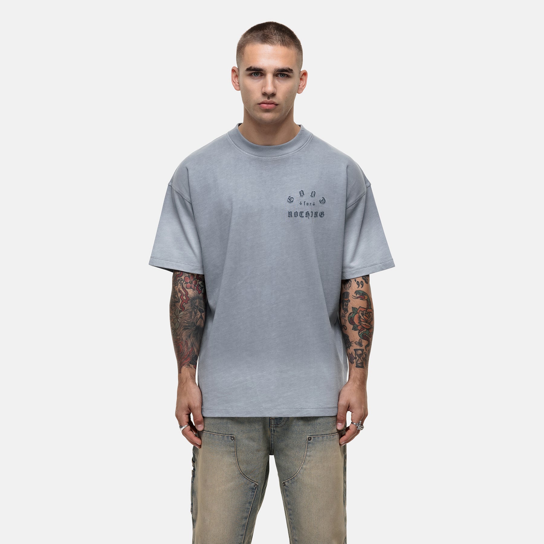 California Washed Grey T-shirt