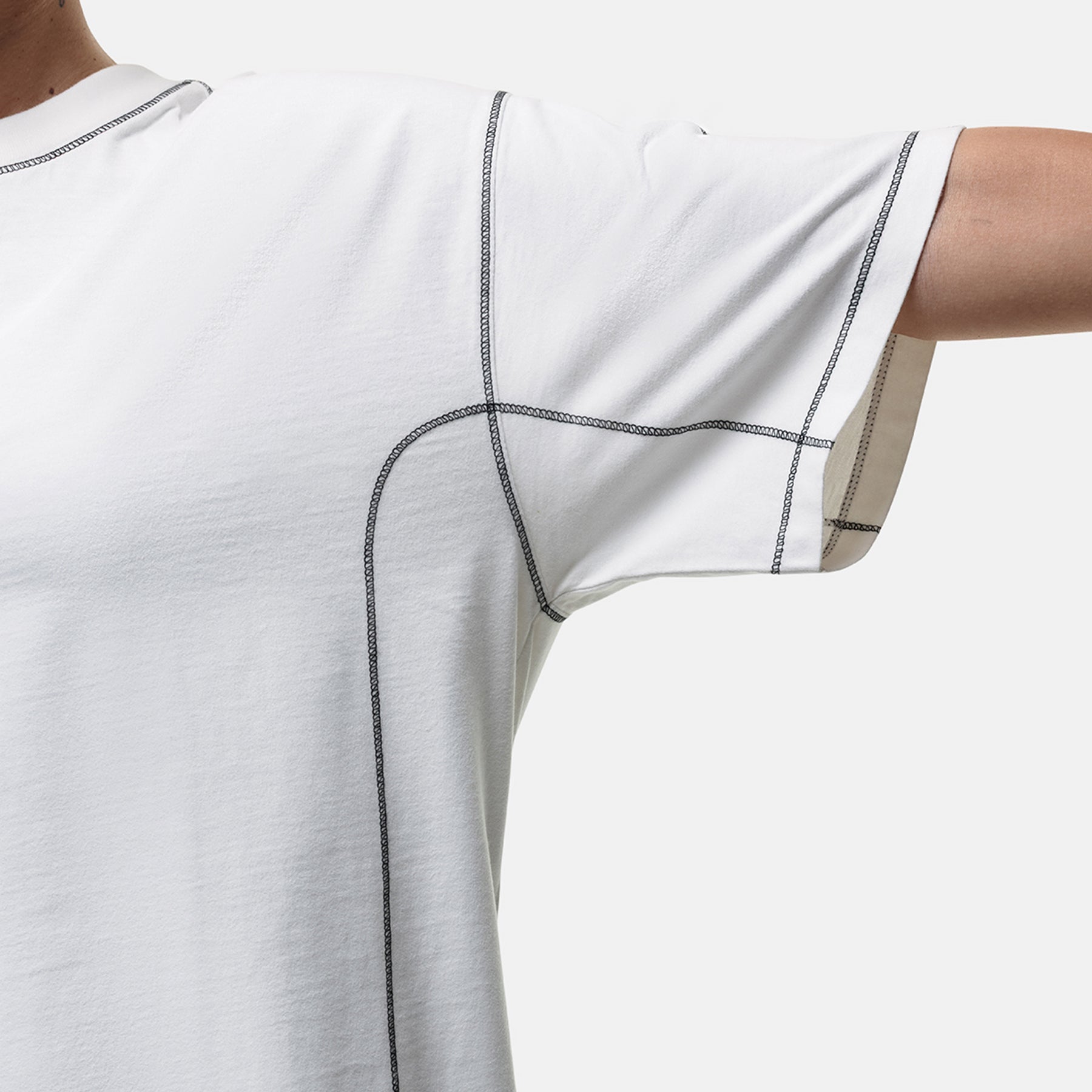 Overlock Vintage White T-shirt