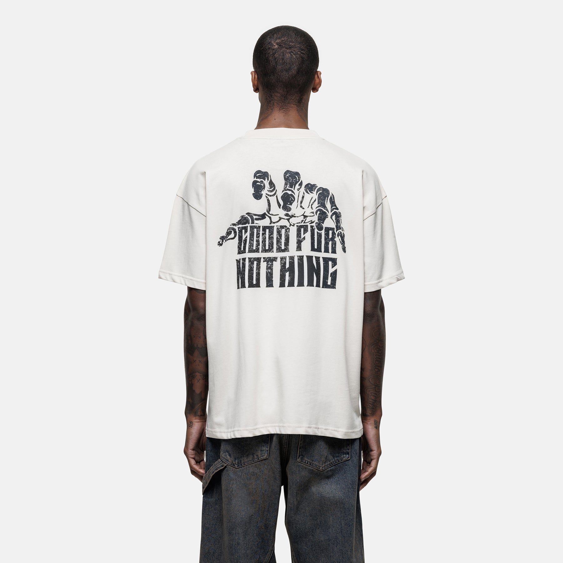 Eternal Skeleton Cream T-shirt