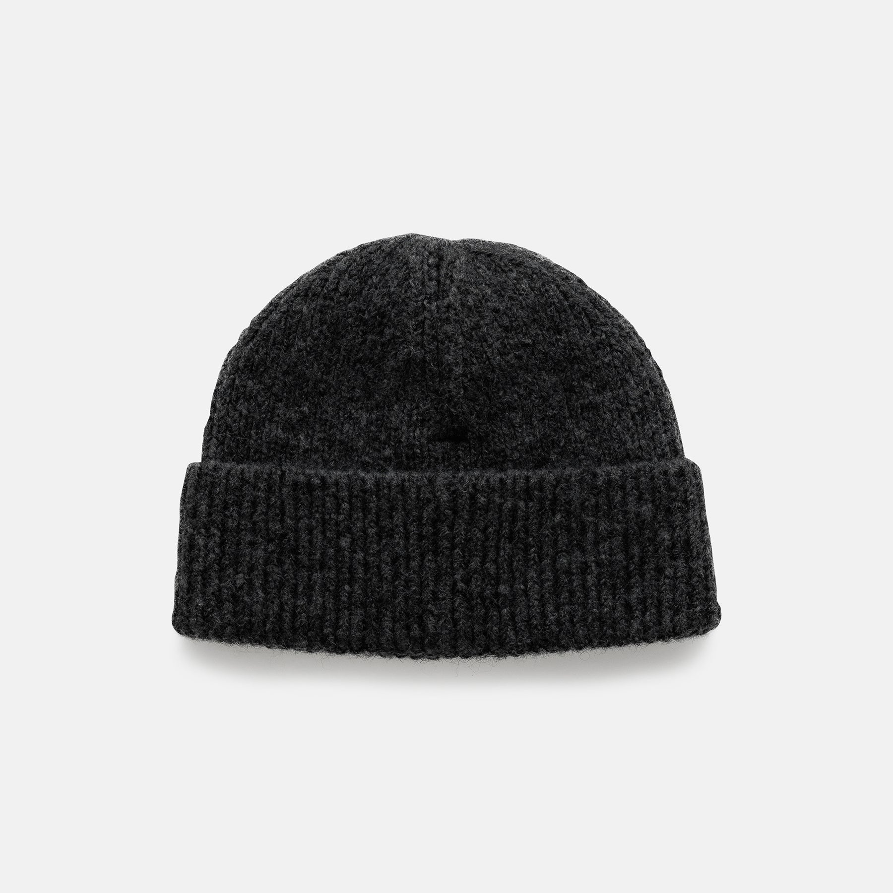Monogram Black Beanie