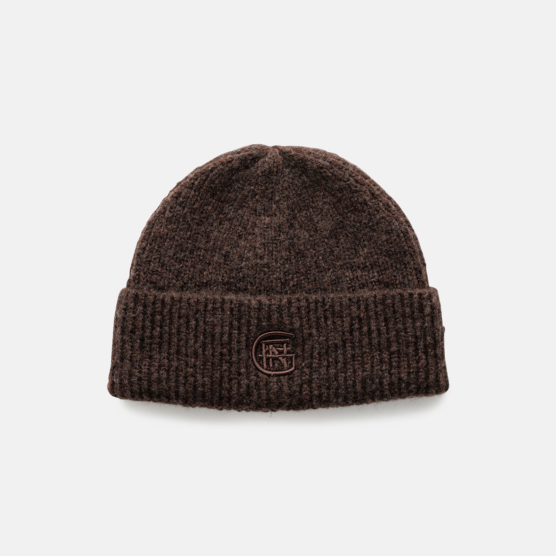 Monogram Brown Beanie