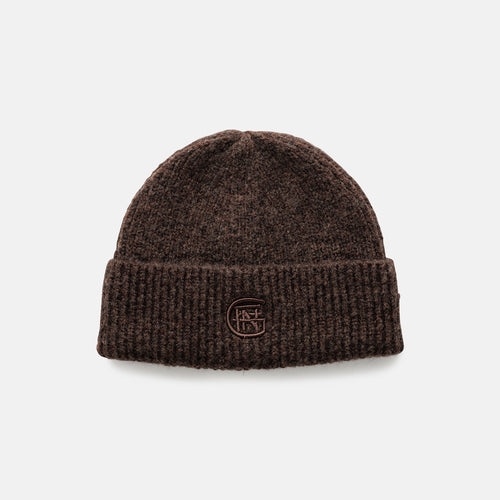 Monogram Brown Beanie