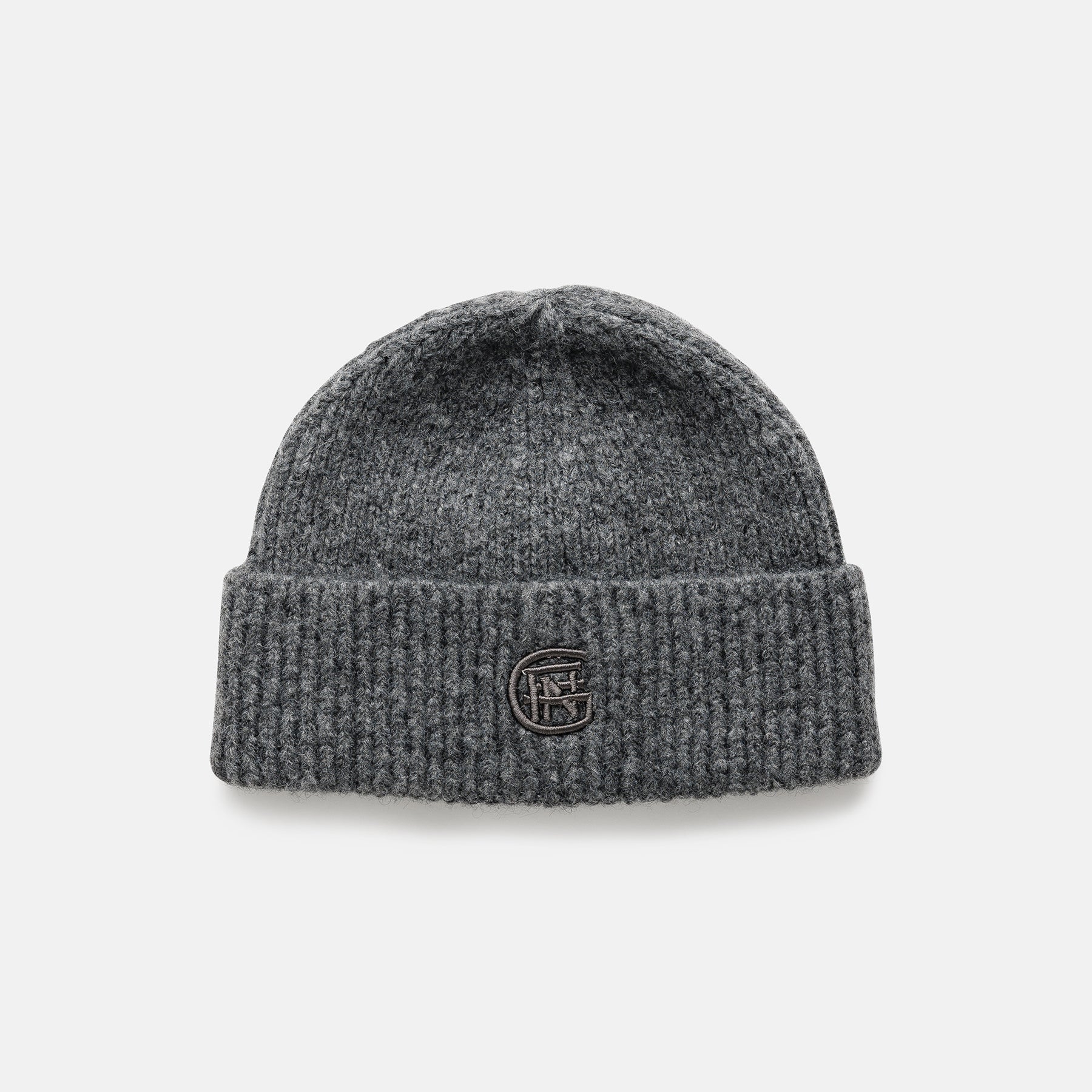 Monogram Grey Beanie