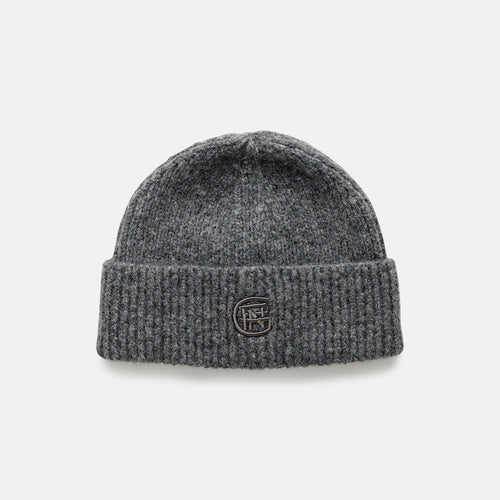 Monogram Grey Beanie