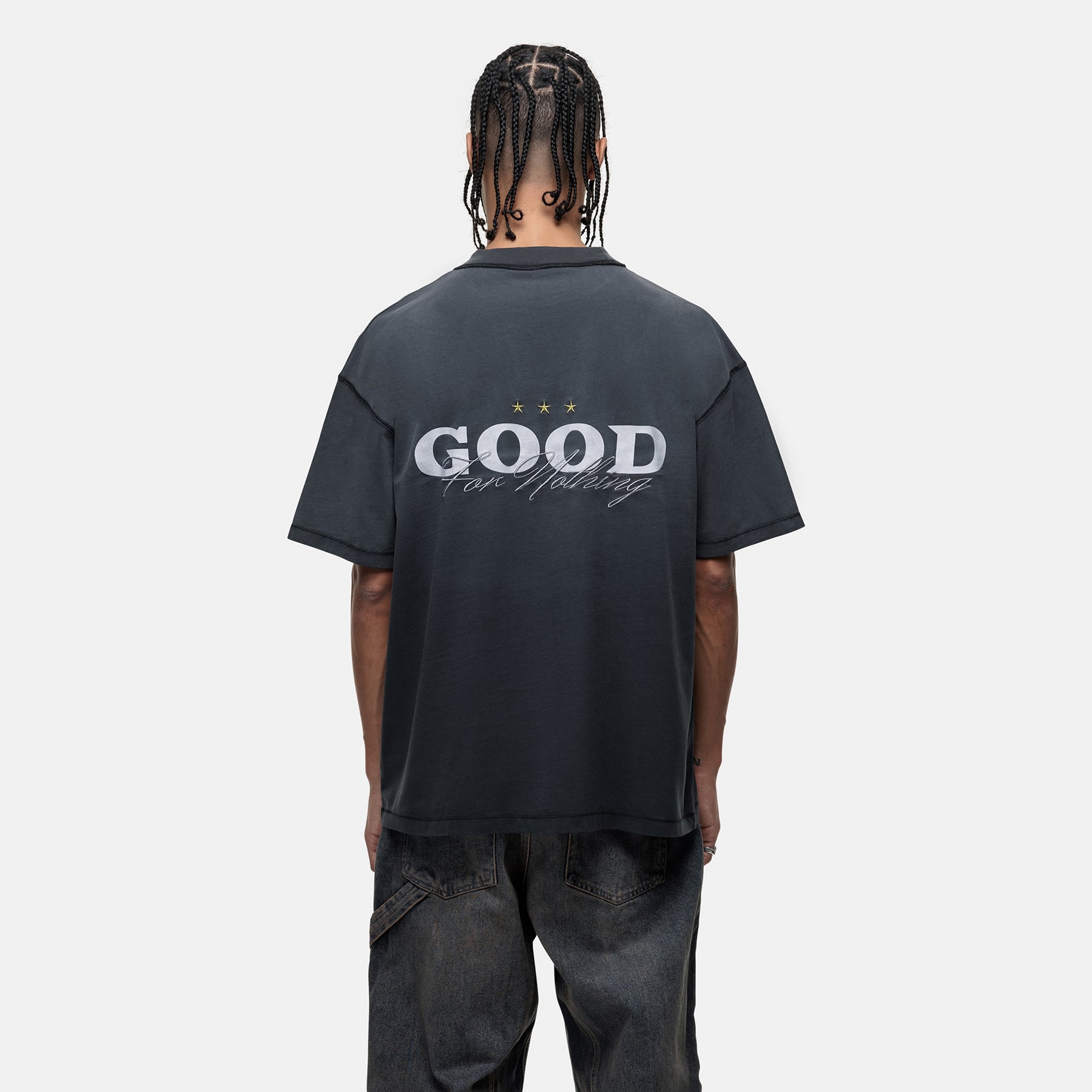 Alaska Gradient Black T-shirt