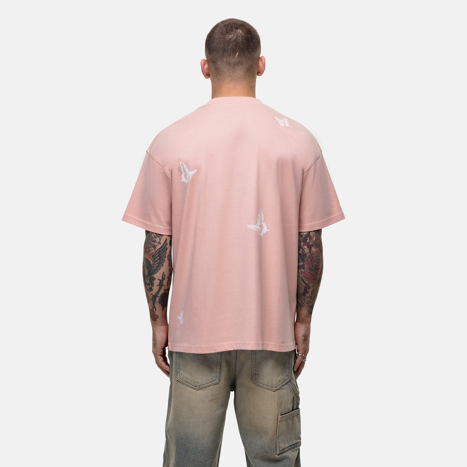 Vacation Butterfly Pink T-shirt