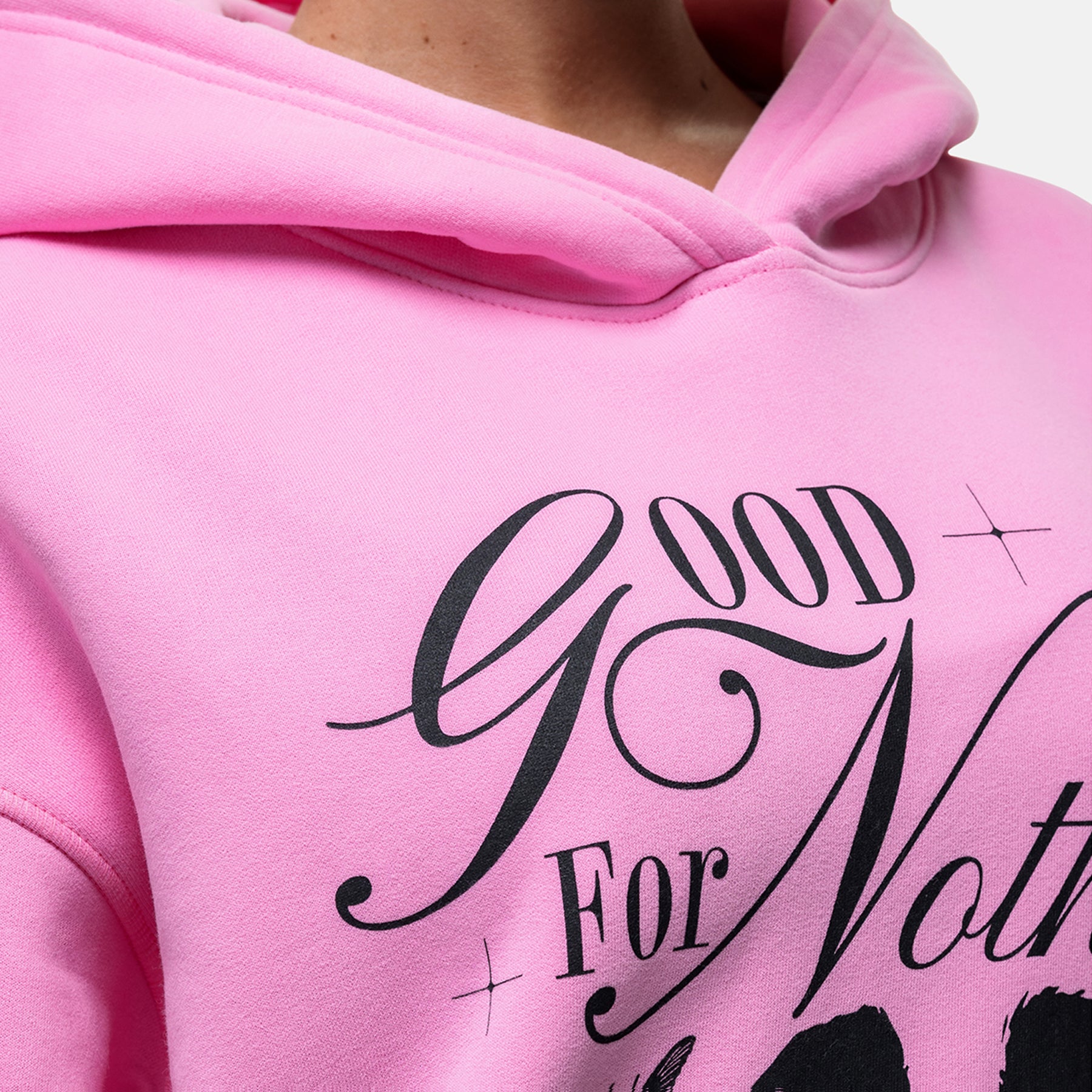 Washed Pink Blossom Hoodie