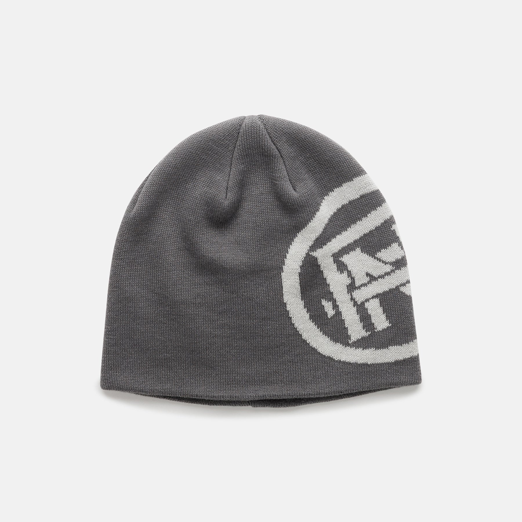 Monogram Grey Skull Beanie