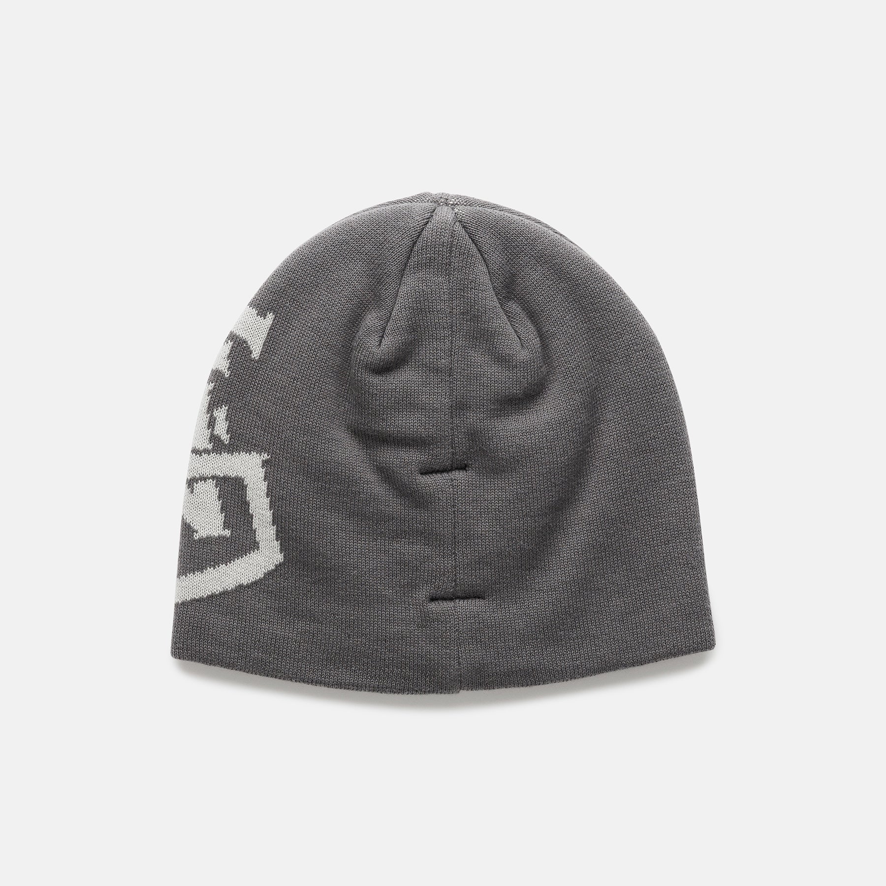 Monogram Grey Skull Beanie