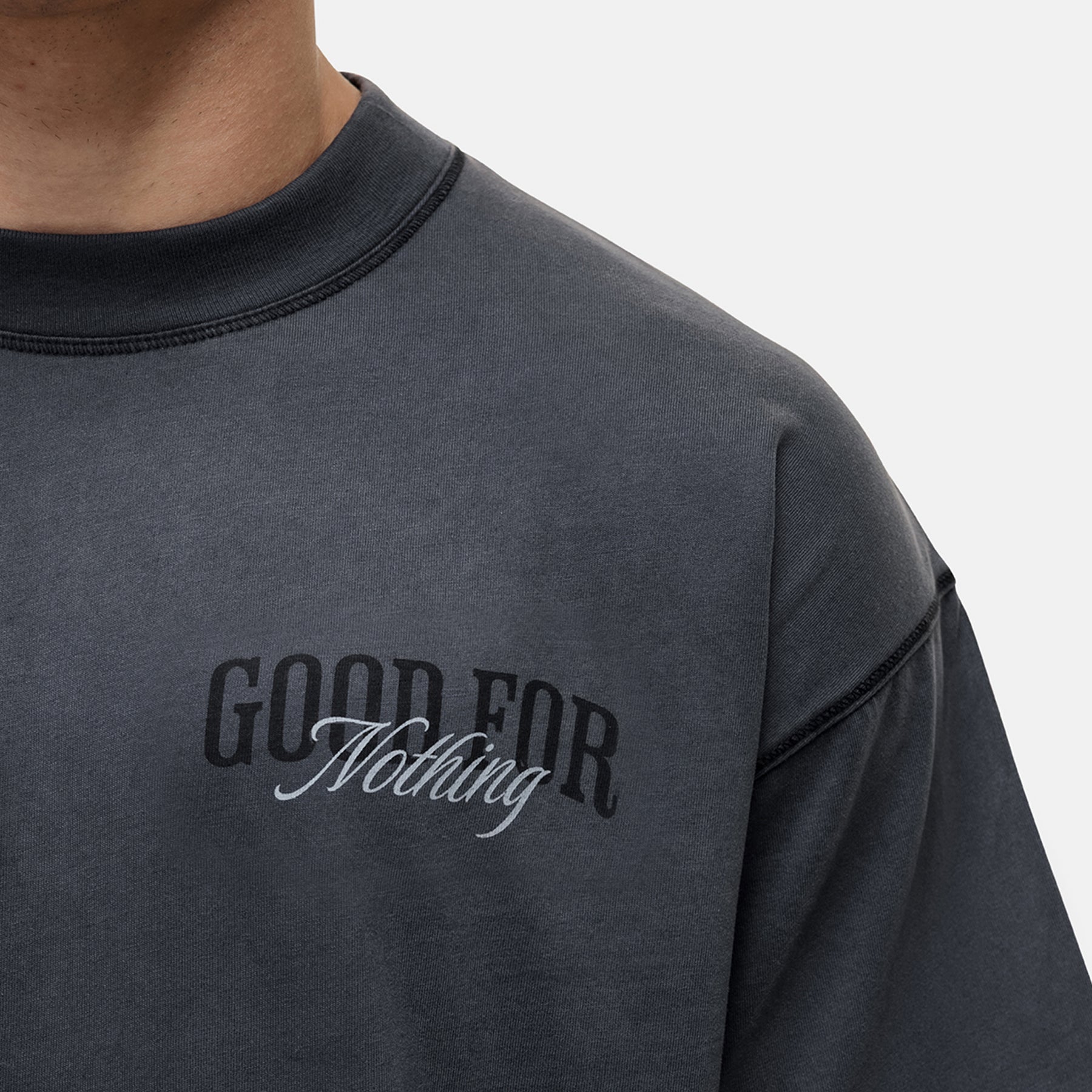 Revival Gradient Black T-shirt