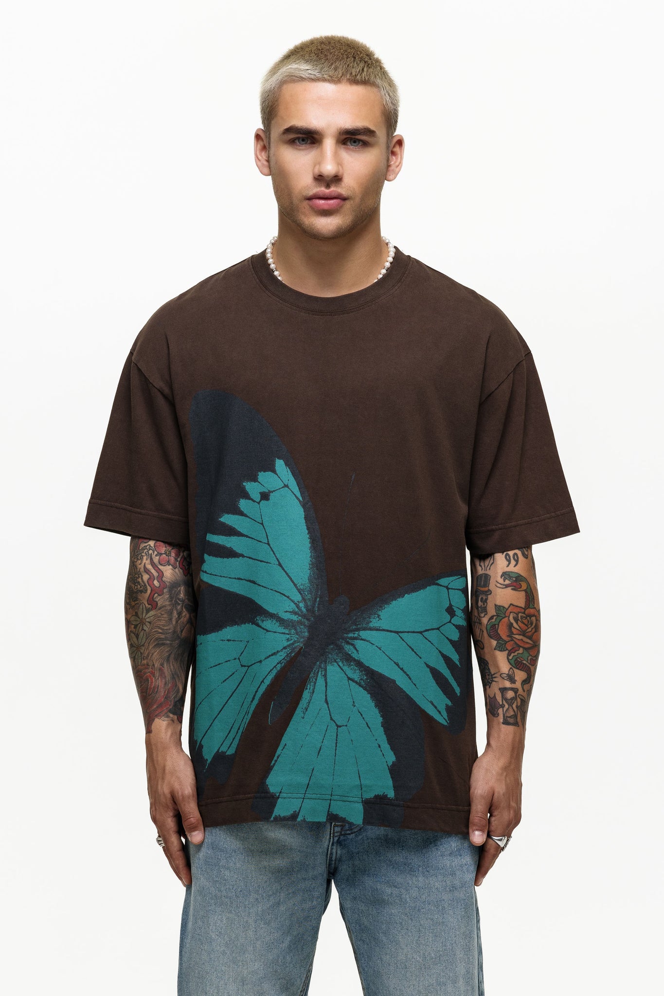 Essence Butterfly Brown T-shirt