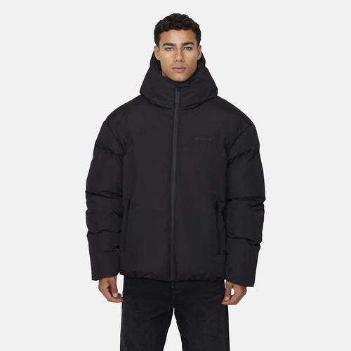Arctic Matte Black Puffer Jacket