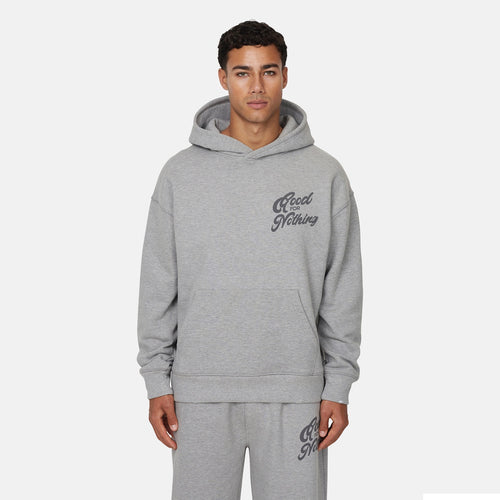 Authentic Grey Marl Hoodie