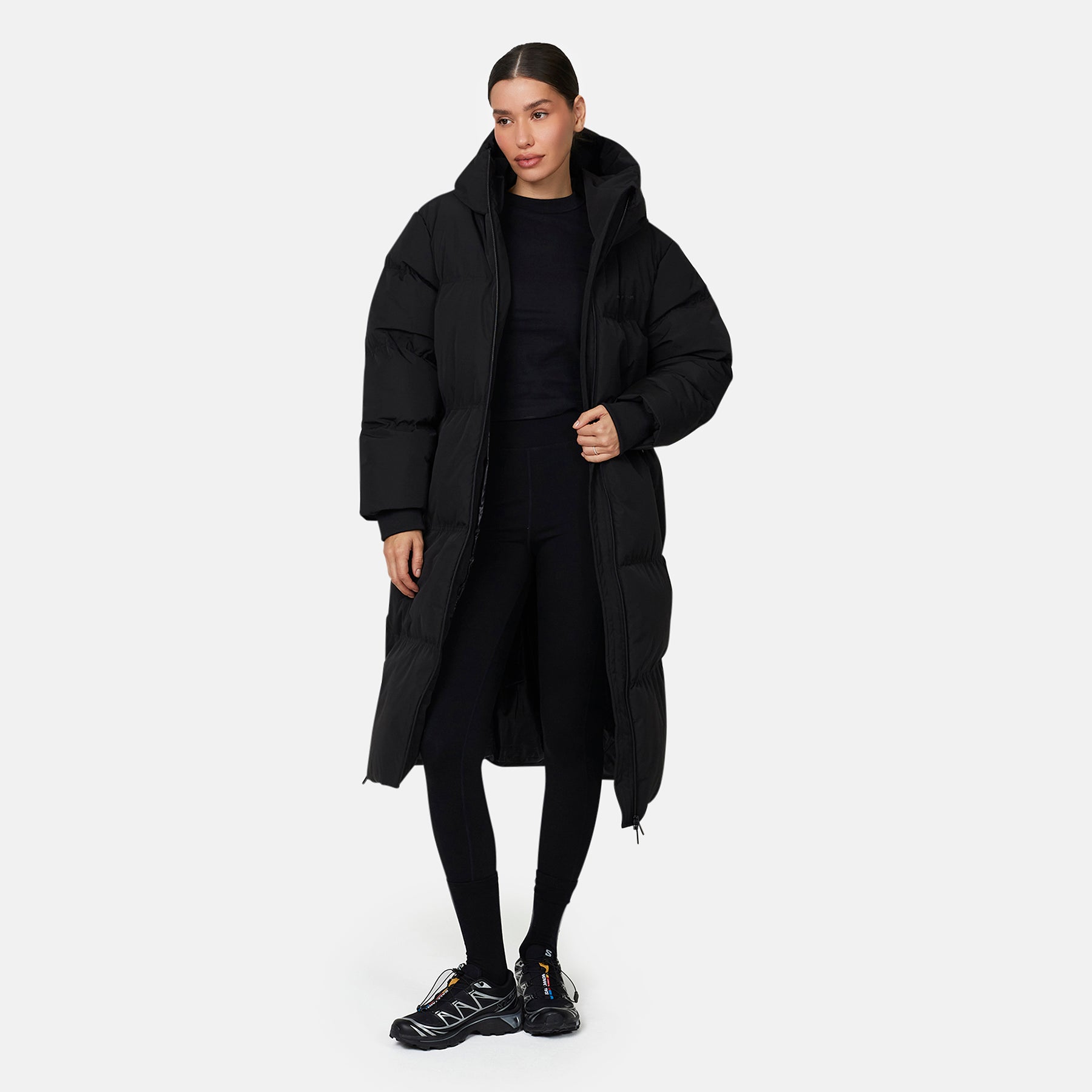 Arctic Maxi Matte Black Puffer Jacket (coming soon)
