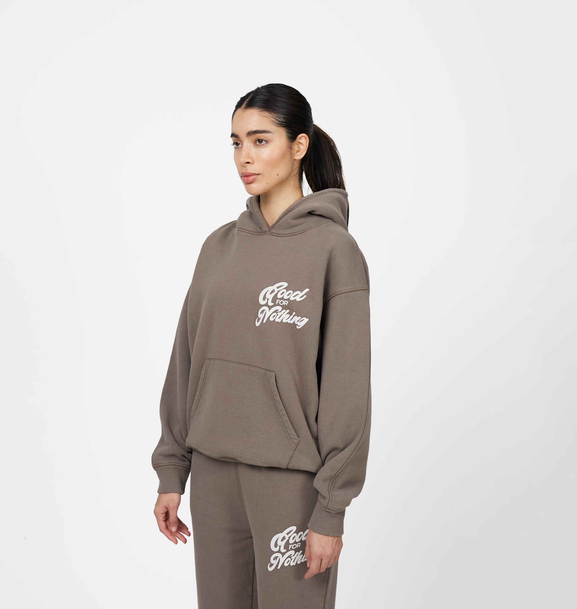 Authentic Taupe Hoodie