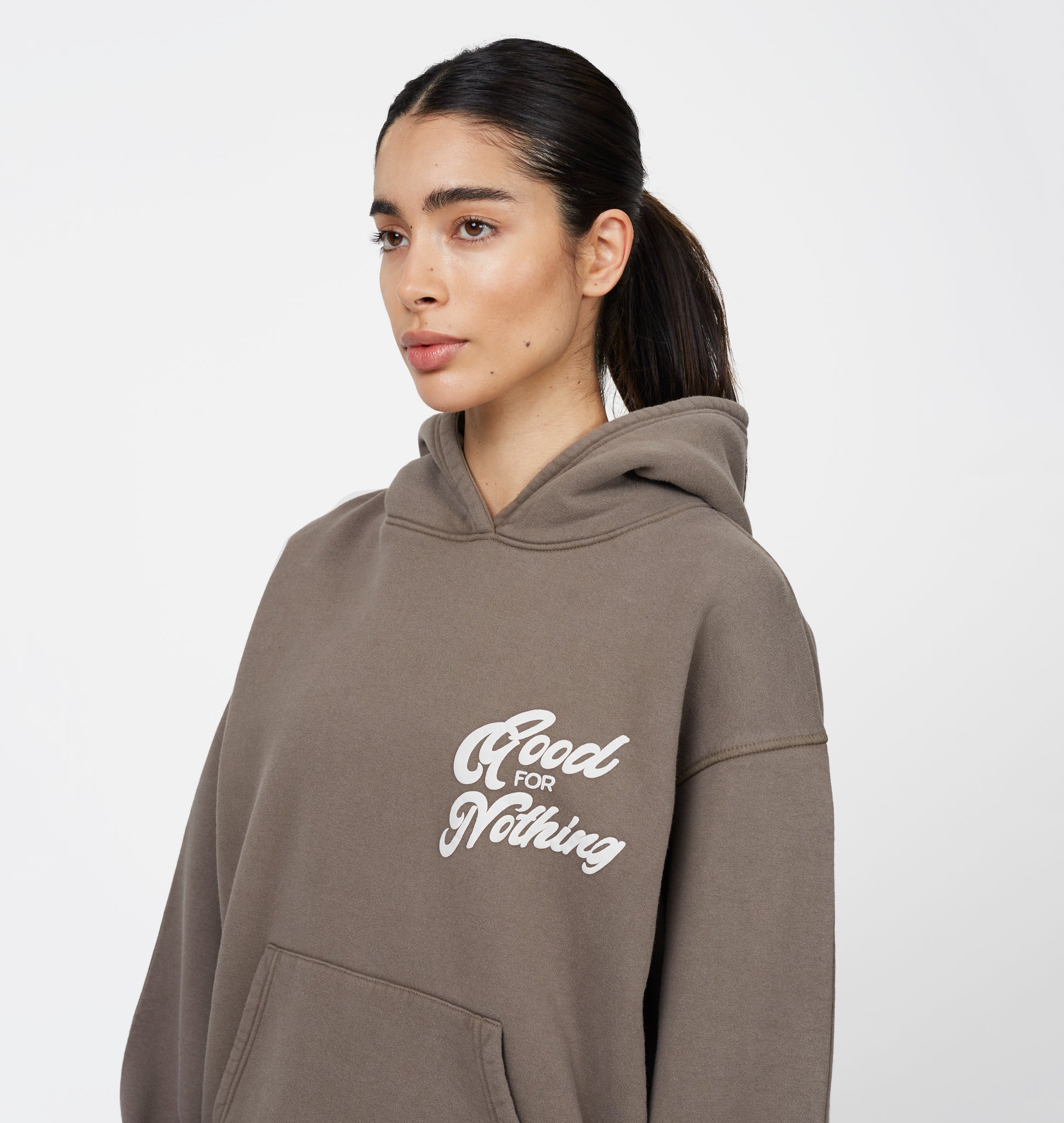 Authentic Taupe Hoodie