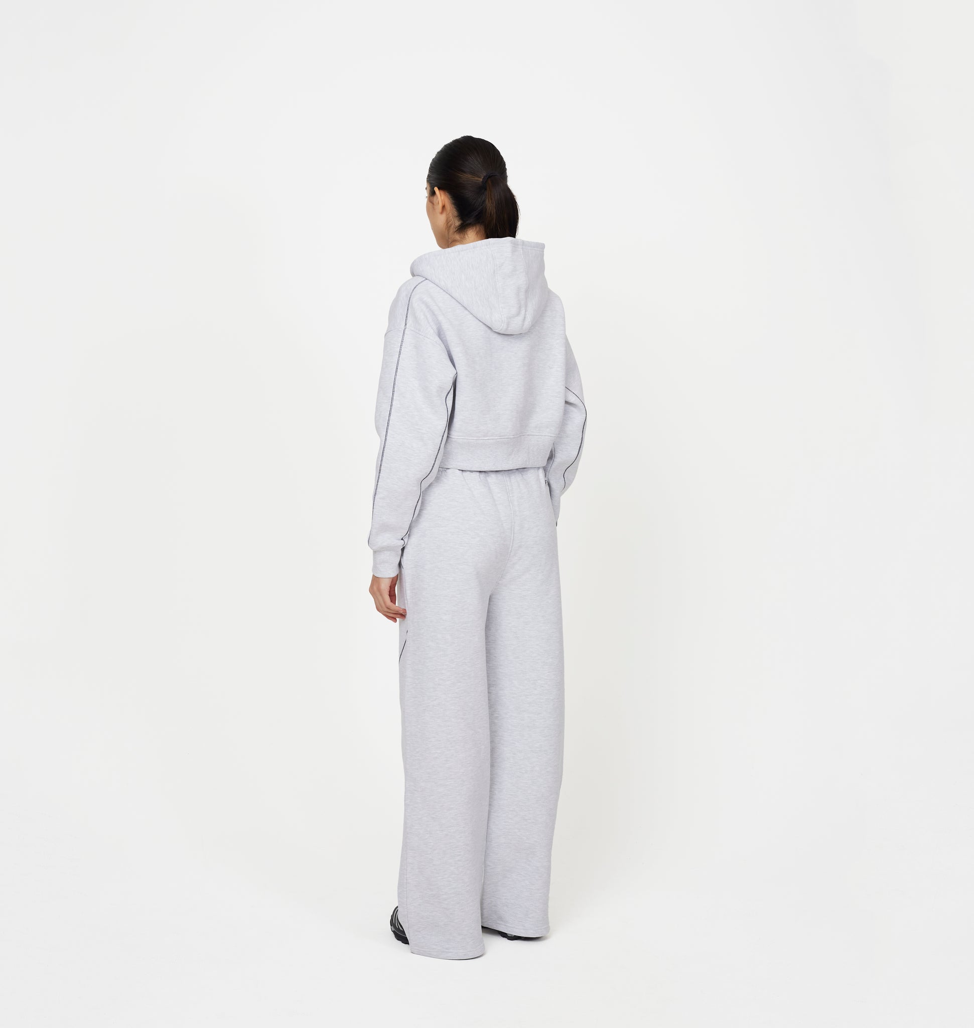 Coverlock Grey Marl Baggy Jogger