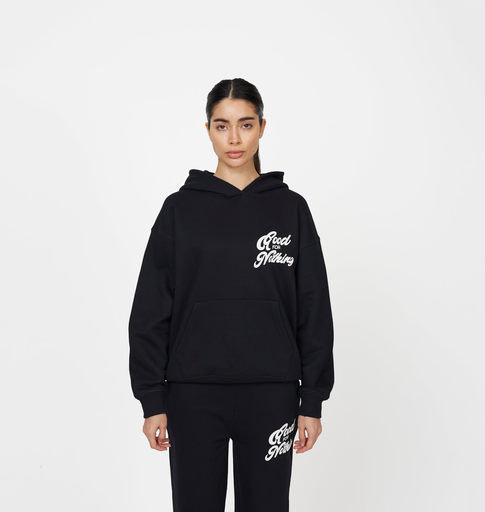 Authentic Black Hoodie