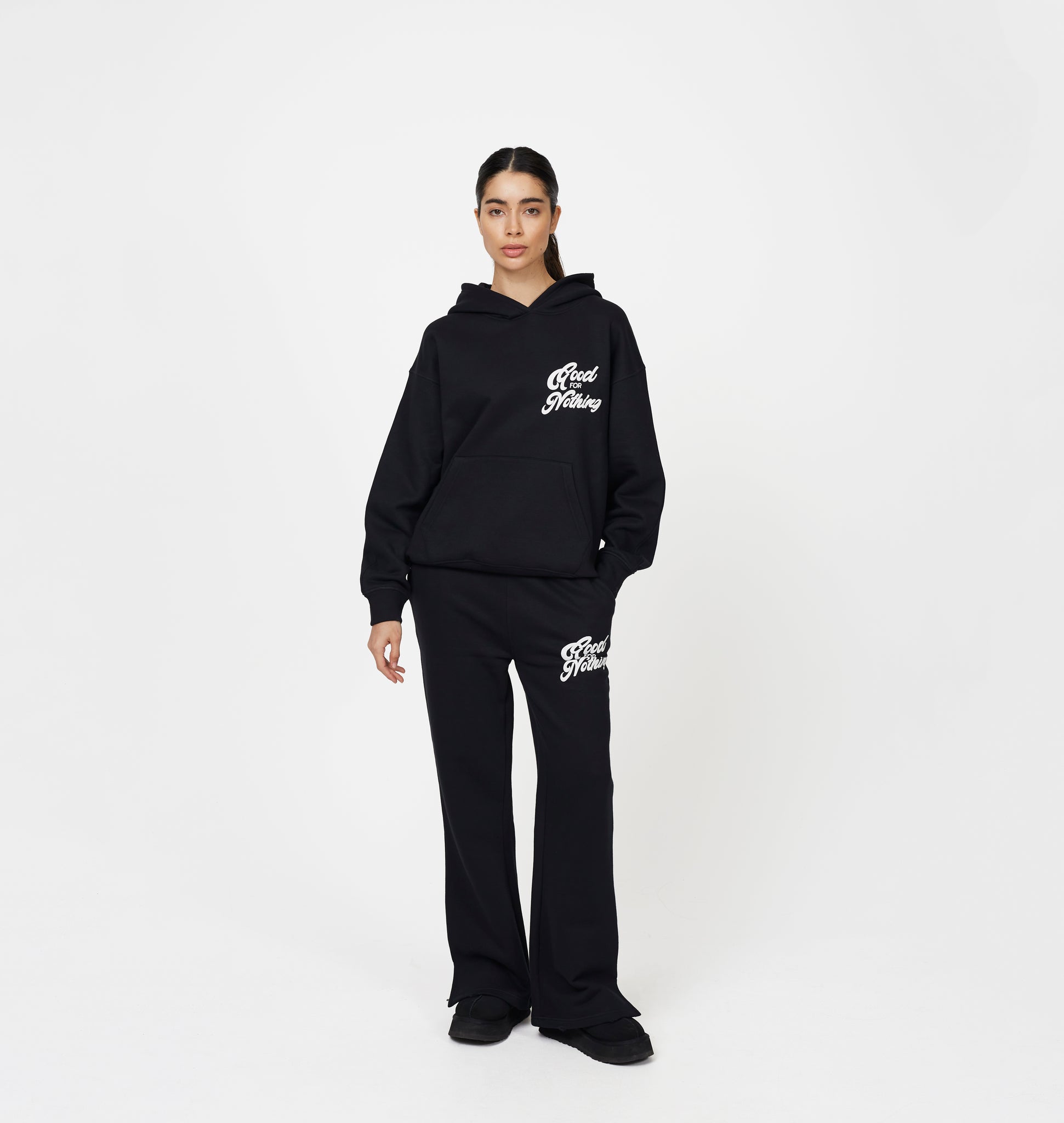 Authentic Black Hoodie