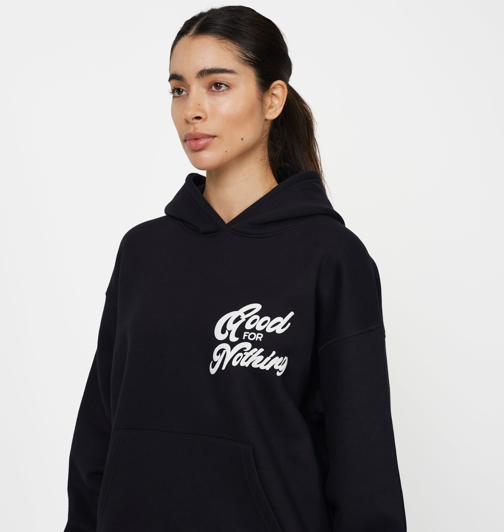 Authentic Black Hoodie