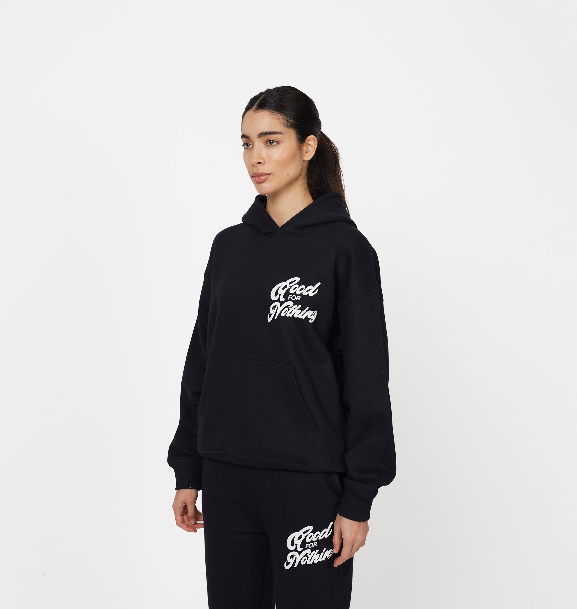 Authentic Black Hoodie