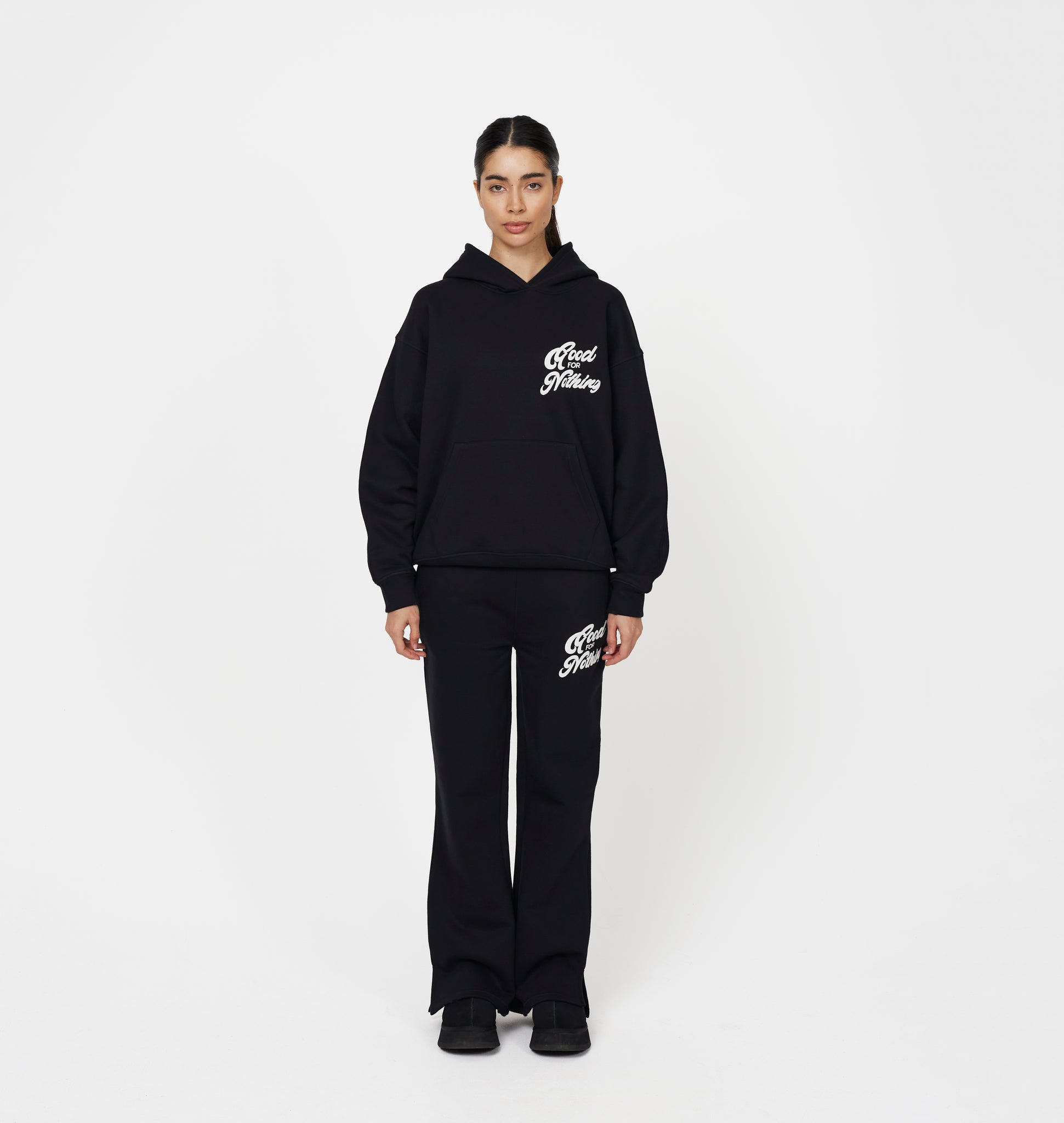 Authentic Black Hoodie